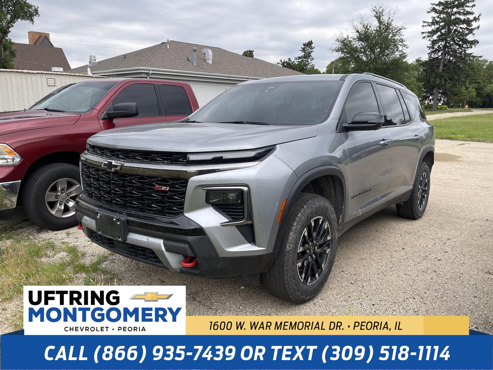 Sterling Gray Metallic 2024 Chevrolet Traverse Z71 AWD SUV / Crossover Four-Wheel Drive 8-Speed Automatic