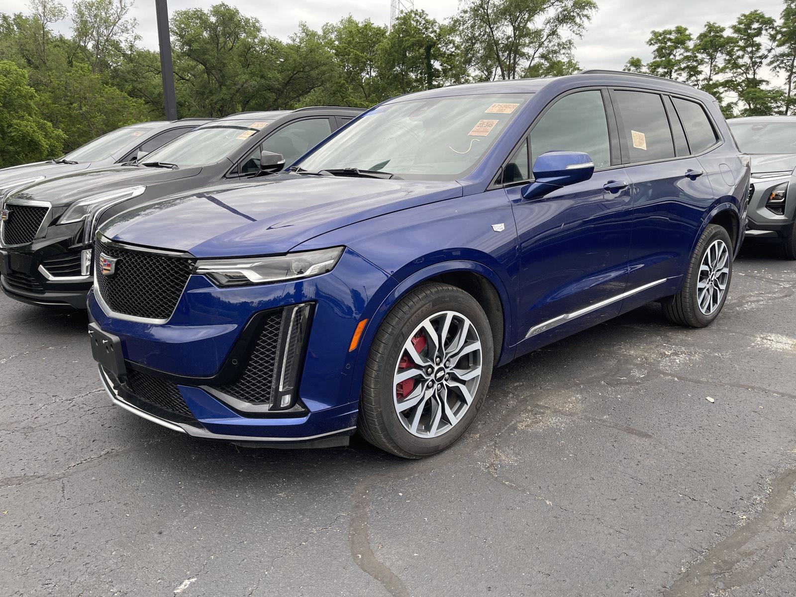 Opulent Blue Metallic 2024 Cadillac XT6 Sport AWD SUV / Crossover Four-Wheel Drive 9-Speed Automatic