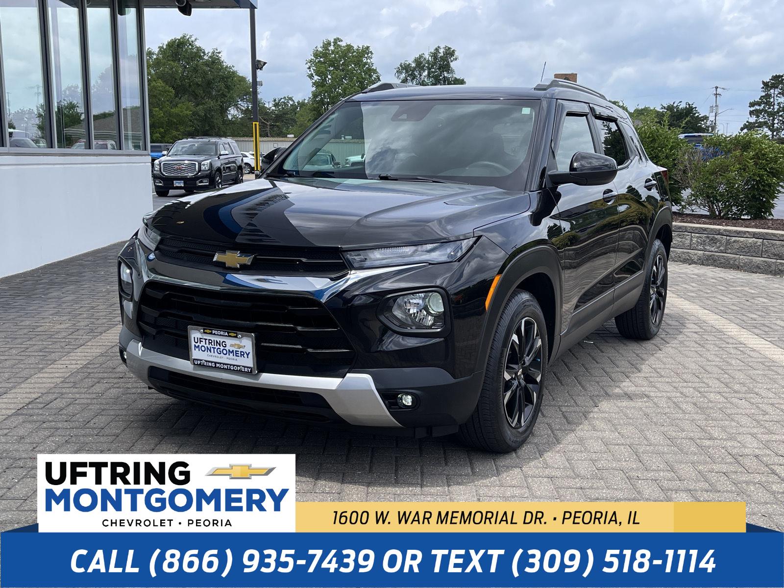 Mosaic Black Metallic 2022 Chevrolet Trailblazer SUV / Crossover Front-Wheel Drive Continuously Variable Transmission