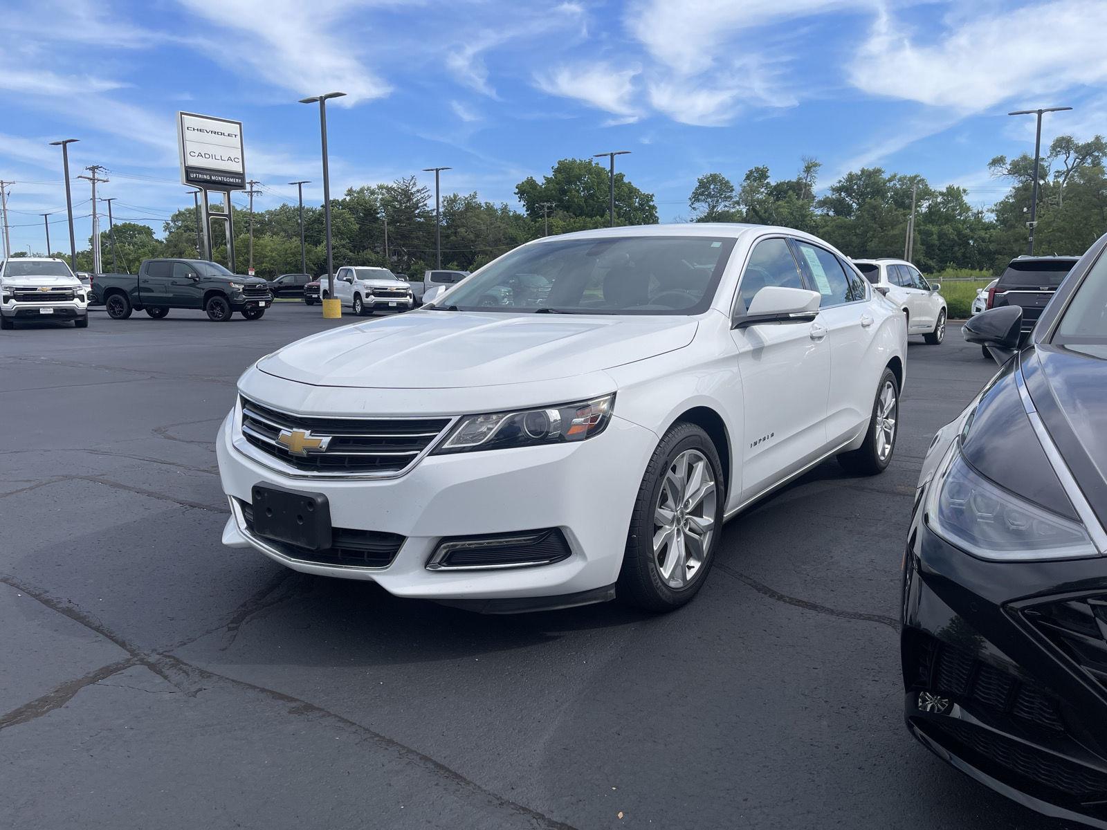 Summit White 2020 Chevrolet Impala LT FWD Sedan Front-Wheel Drive 6-Speed Automatic Overdrive