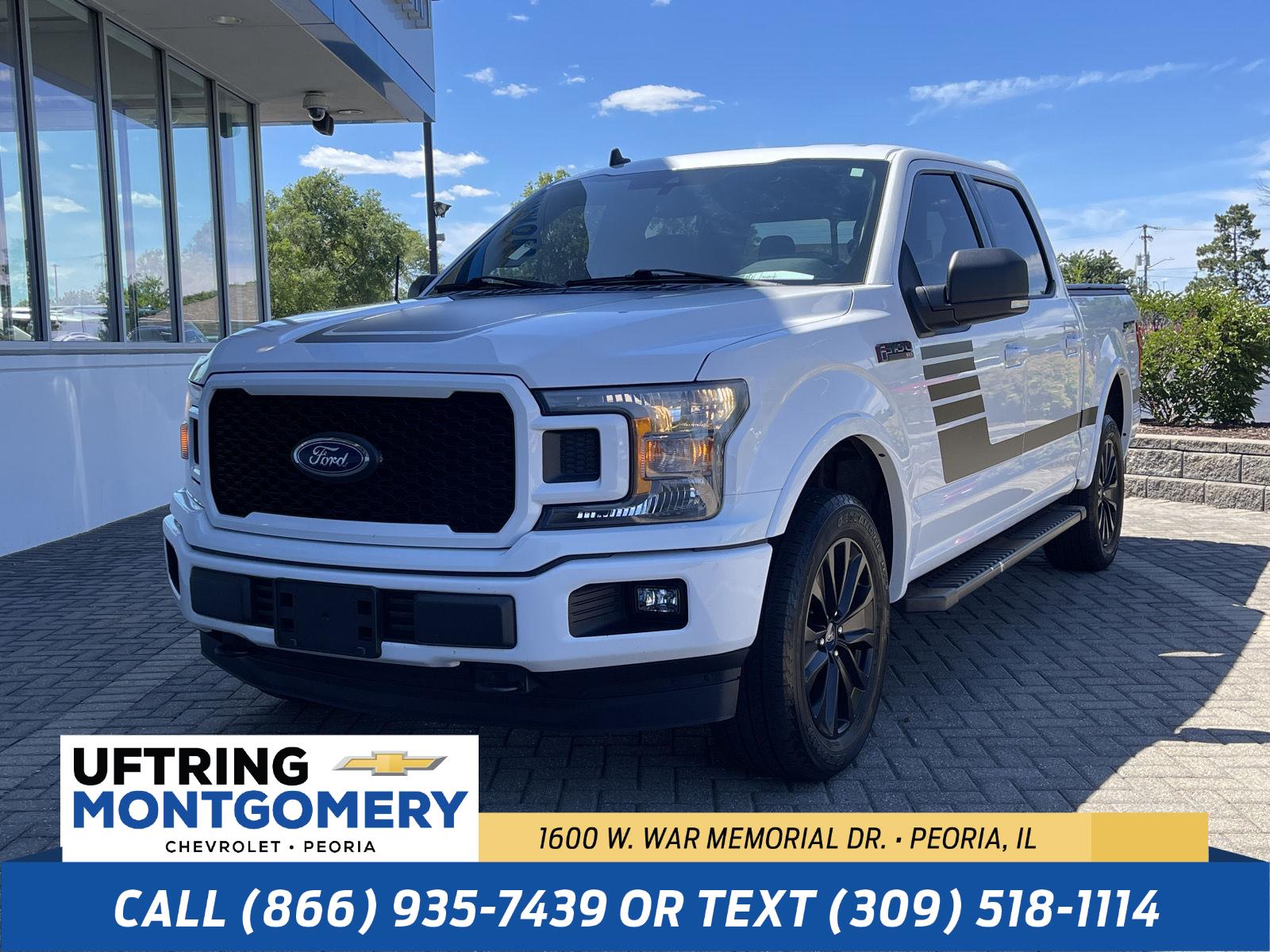 Oxford White 2019 Ford F-150 Pickup Truck Four-Wheel Drive 6-Speed Automatic
