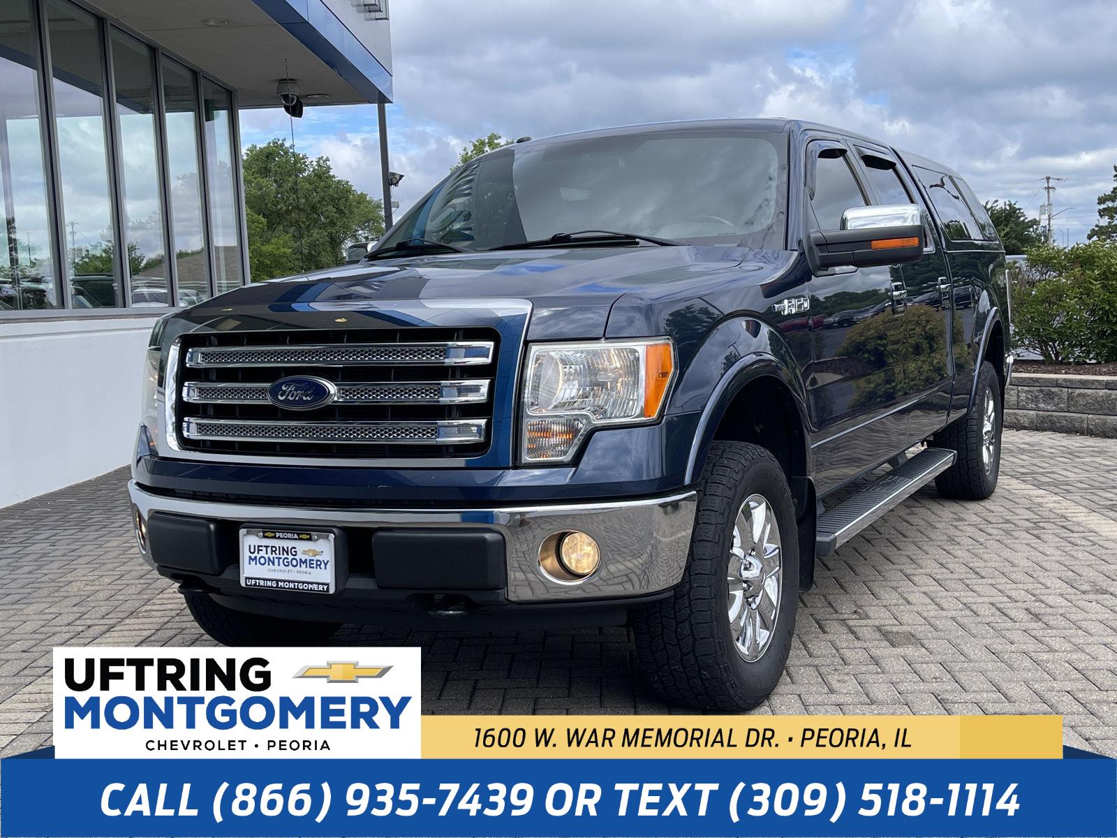Blue Jeans Metallic 2013 Ford F-150 Pickup Truck Four-Wheel Drive 6-Speed Automatic Overdrive