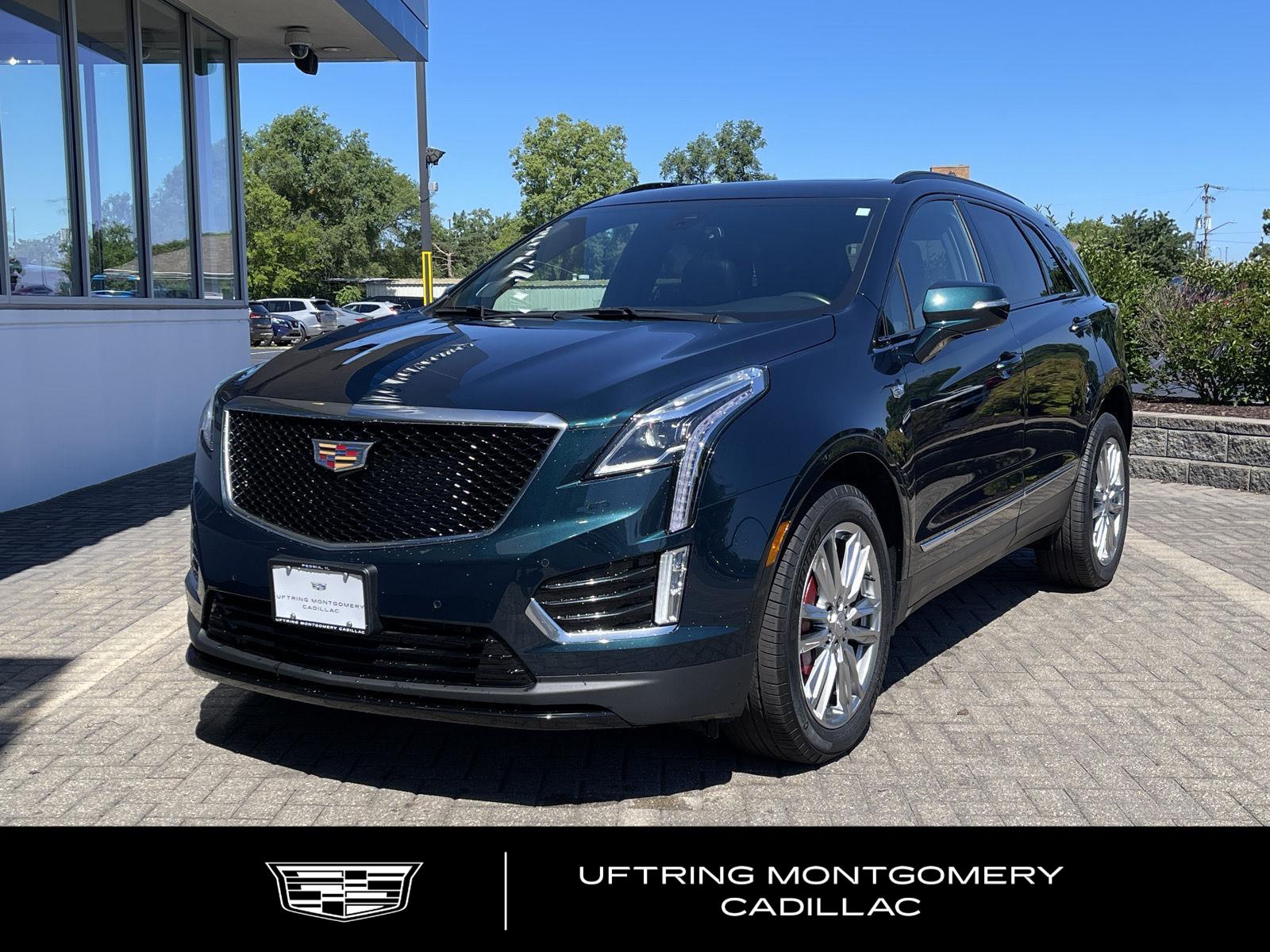 Emerald Lake Metallic 2024 Cadillac XT5 SUV / Crossover Four-Wheel Drive 9-Speed Automatic