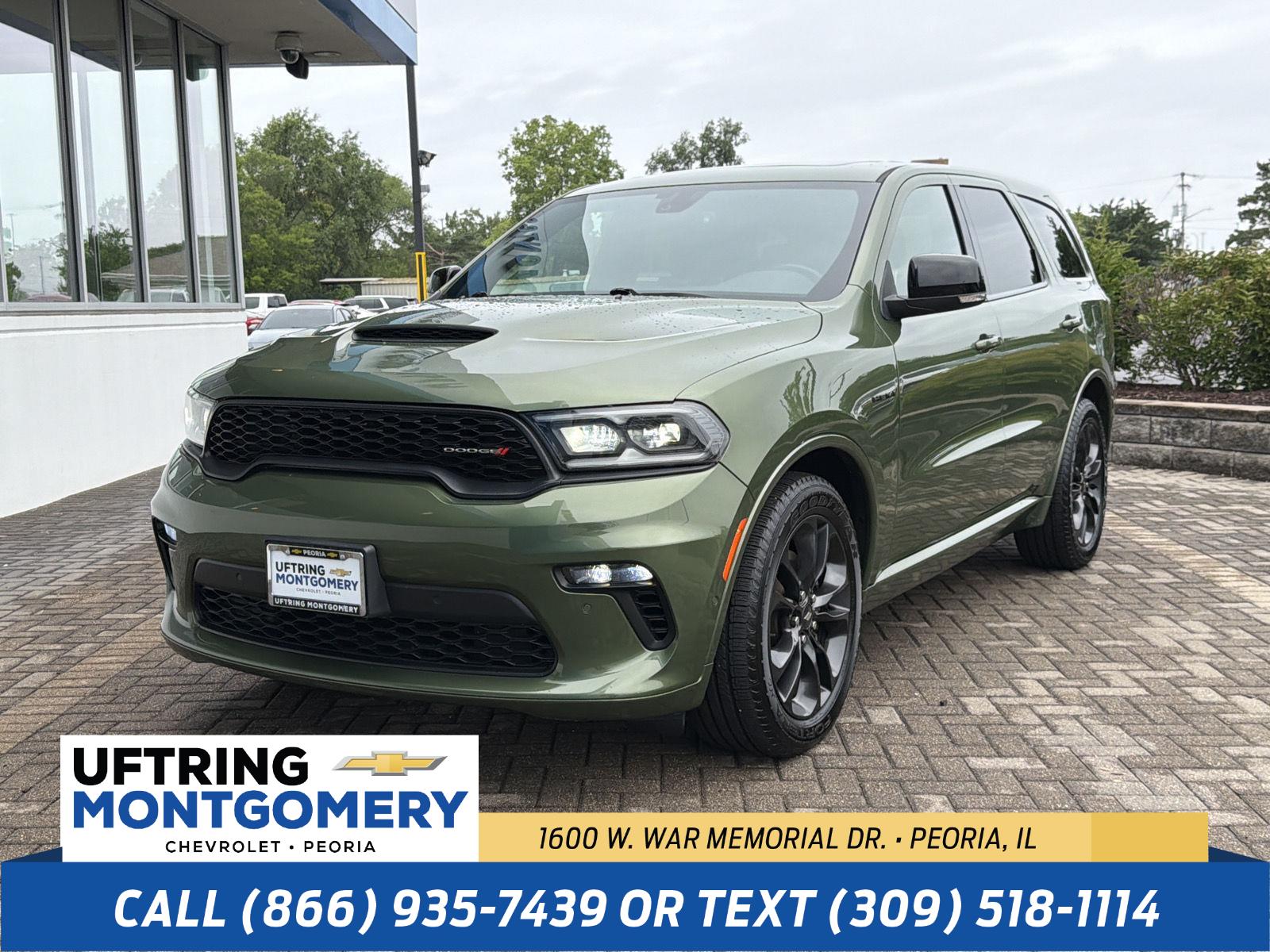 F8 Green Clearcoat 2021 Dodge Durango SUV / Crossover All-Wheel Drive 8-Speed Automatic