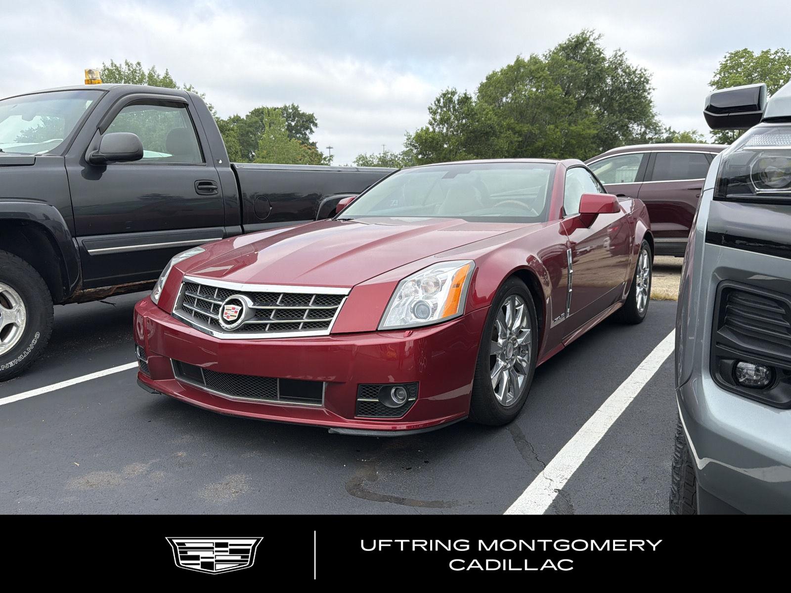 Crystal Red Tintcoat 2009 Cadillac XLR Convertible Rear-Wheel Drive 6-Speed Automatic