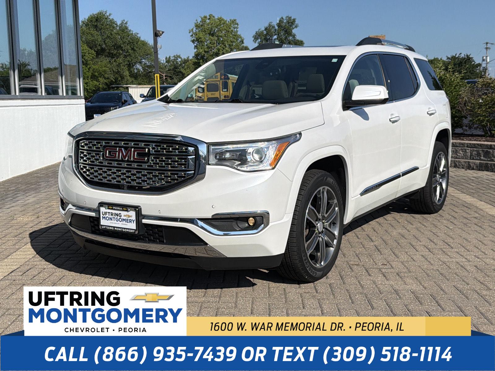 White Frost Tricoat 2017 GMC Acadia SUV / Crossover Front-Wheel Drive 6-Speed Automatic