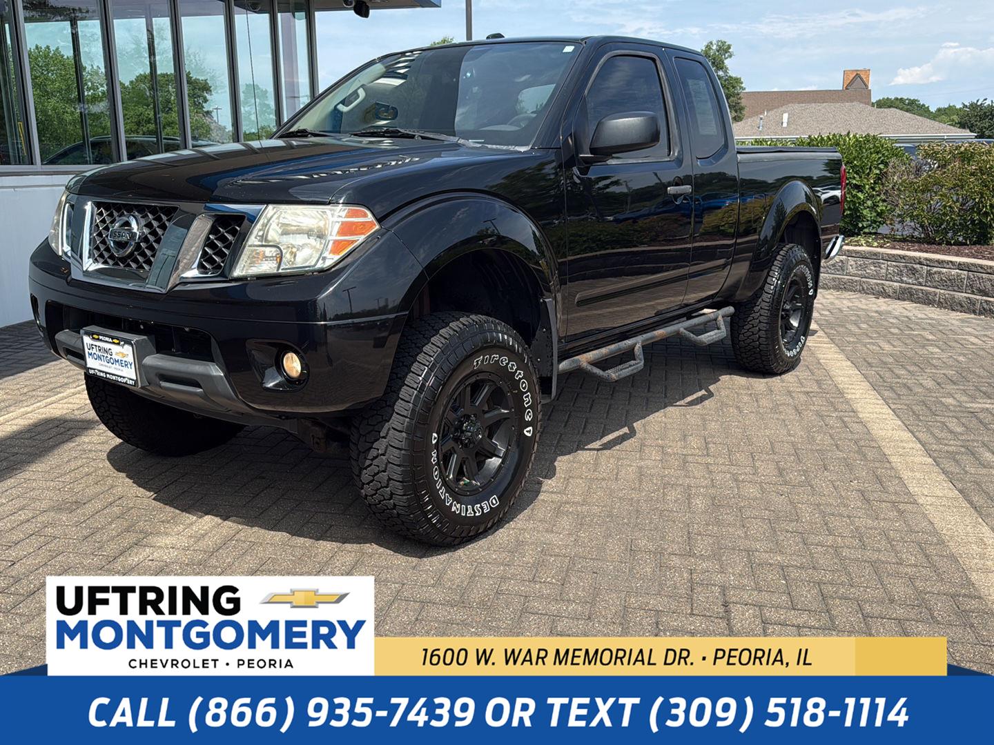 Gray (Magnetic Black) 2016 Nissan Frontier Pickup Truck Four-Wheel Drive Automatic