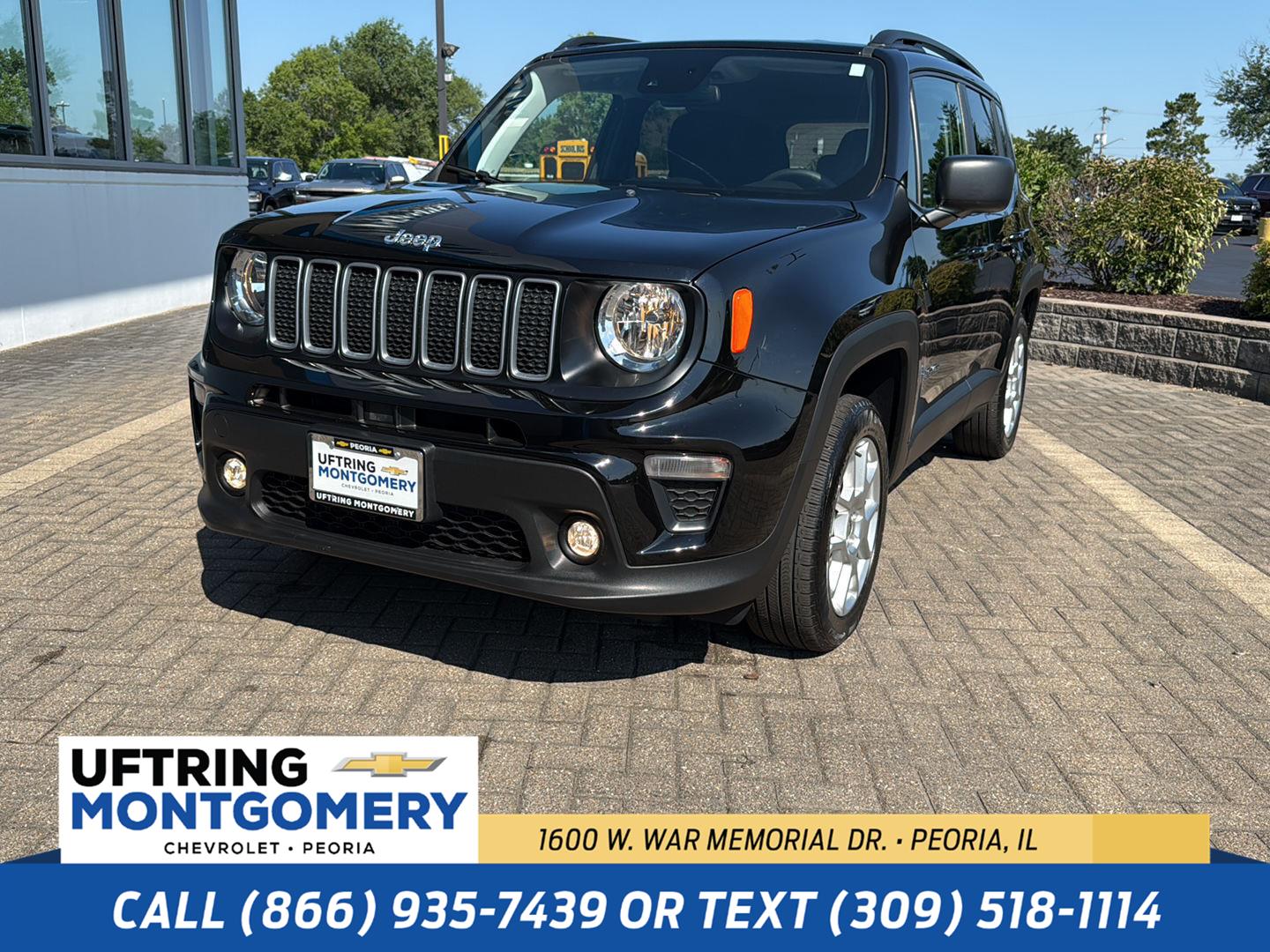 Black Clearcoat 2022 Jeep Renegade SUV / Crossover Four-Wheel Drive 9-Speed Automatic