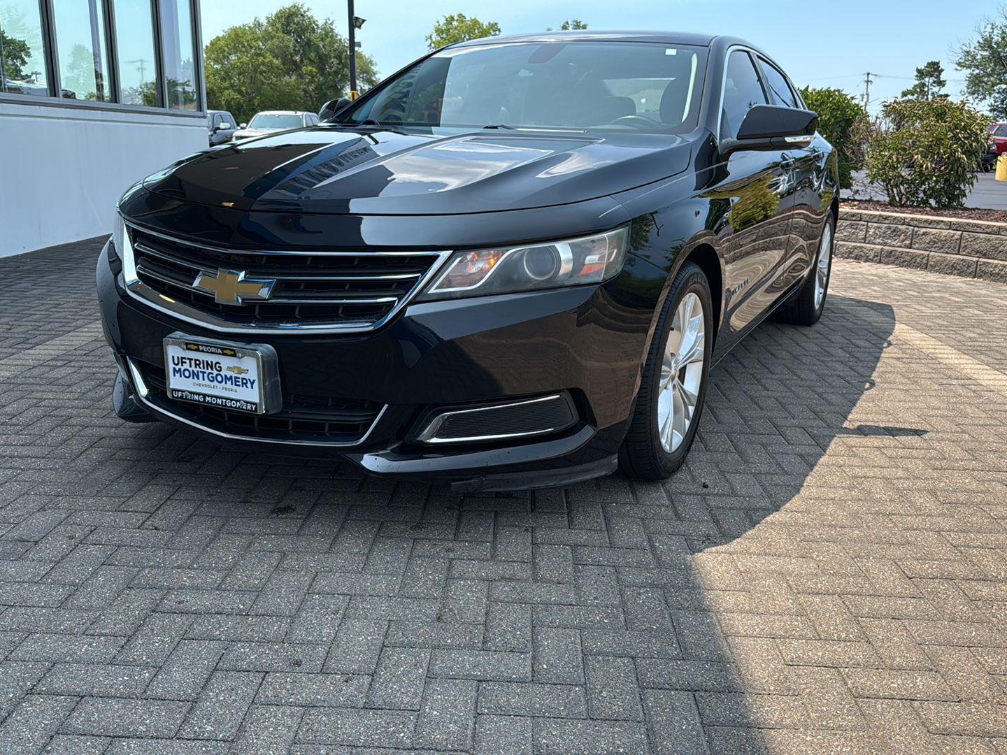 Black 2014 Chevrolet Impala Sedan Front-Wheel Drive 6-Speed Automatic Overdrive