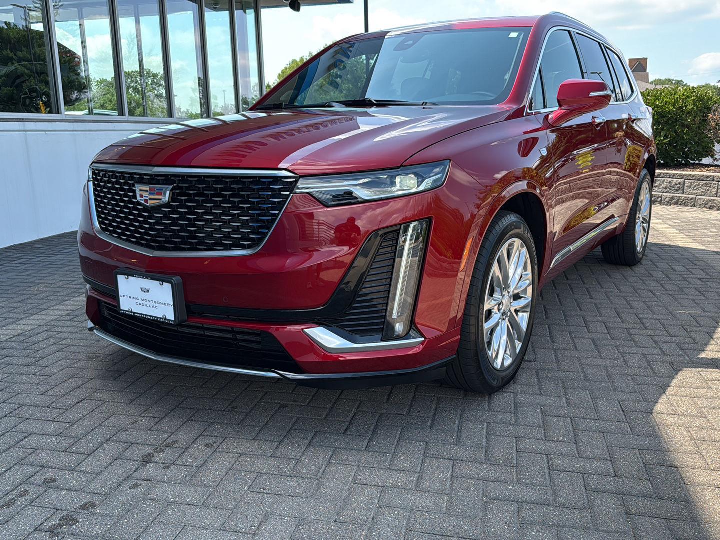 Radiant Red Tintcoat 2024 Cadillac XT6 SUV / Crossover Four-Wheel Drive 9-Speed Automatic