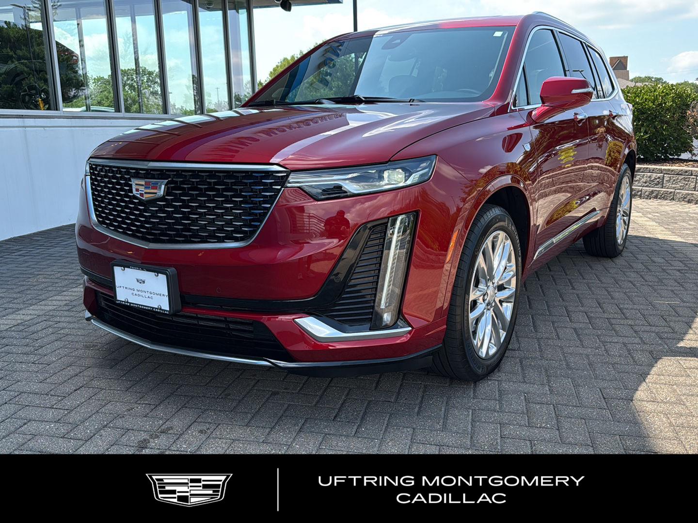 Radiant Red Tintcoat 2024 Cadillac XT6 SUV / Crossover Four-Wheel Drive 9-Speed Automatic