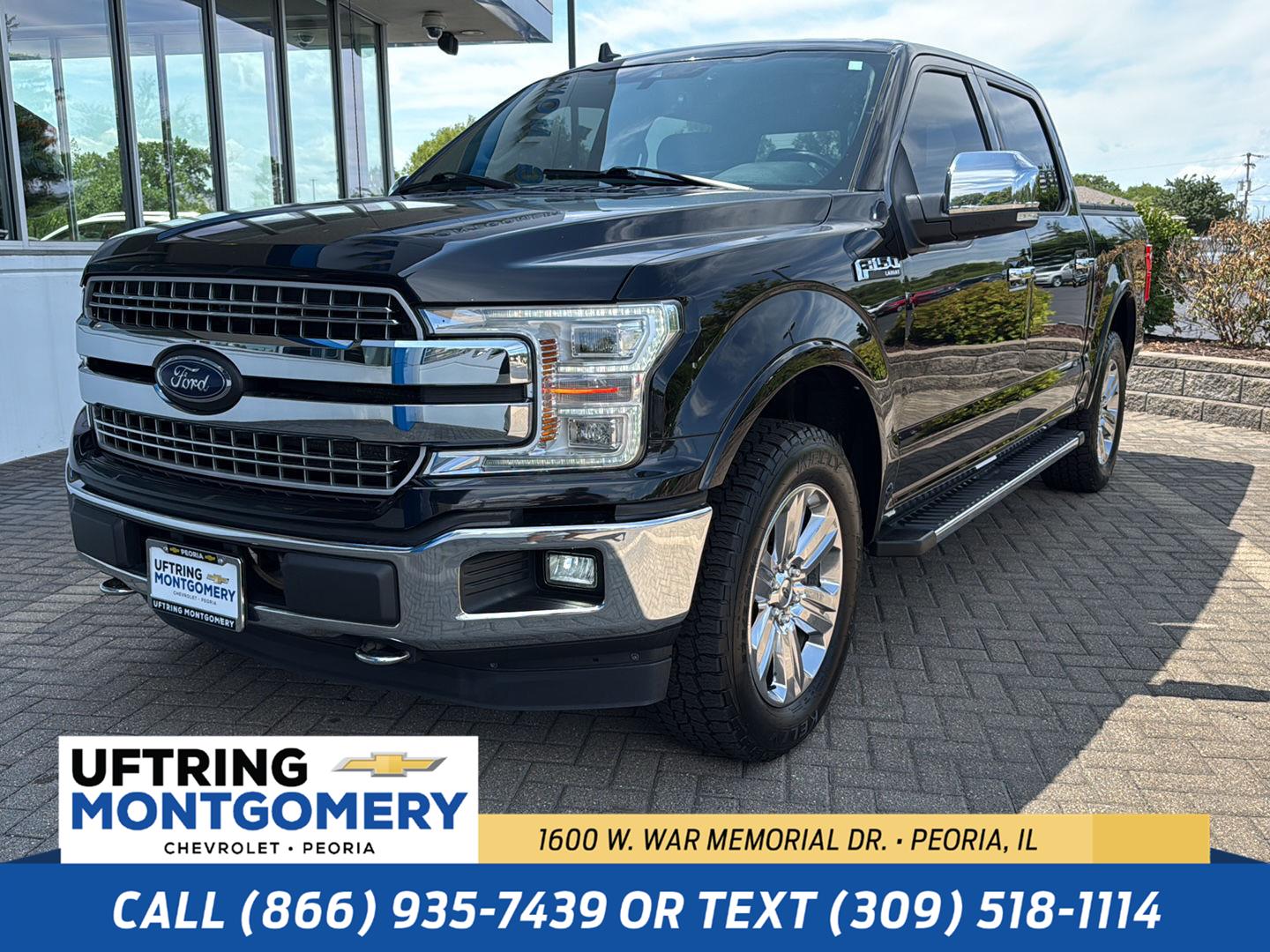 Agate Black Metallic 2020 Ford F-150 Pickup Truck Four-Wheel Drive Automatic