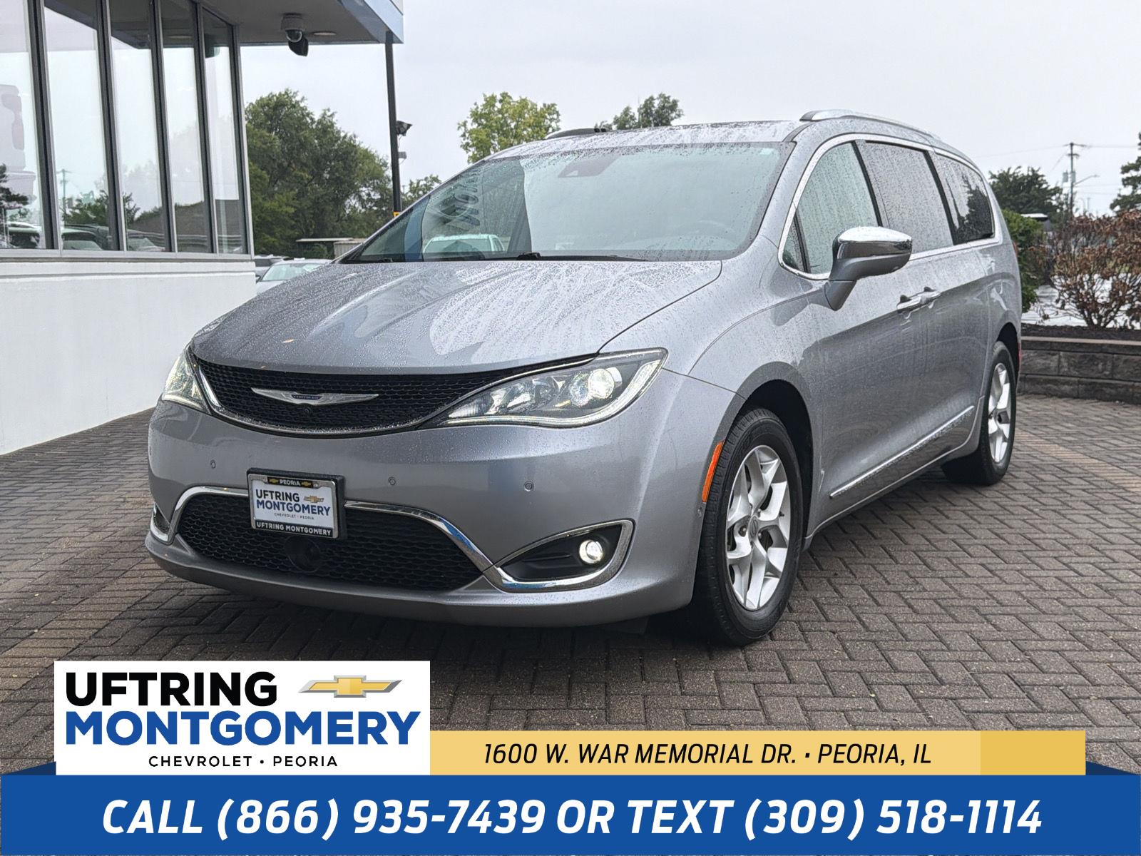 Billet Silver Metallic Clearcoat 2020 Chrysler Pacifica Minivan Front-Wheel Drive 9-Speed Automatic