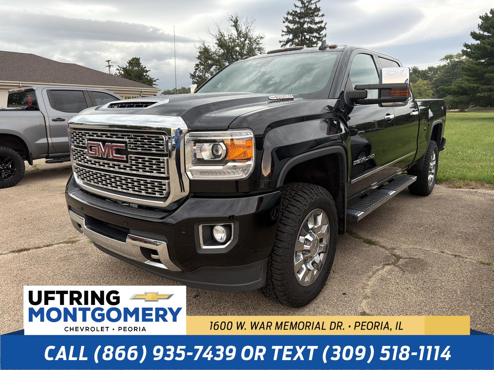 Onyx Black 2019 GMC Sierra 2500HD Pickup Truck Four-Wheel Drive 6-Speed Automatic