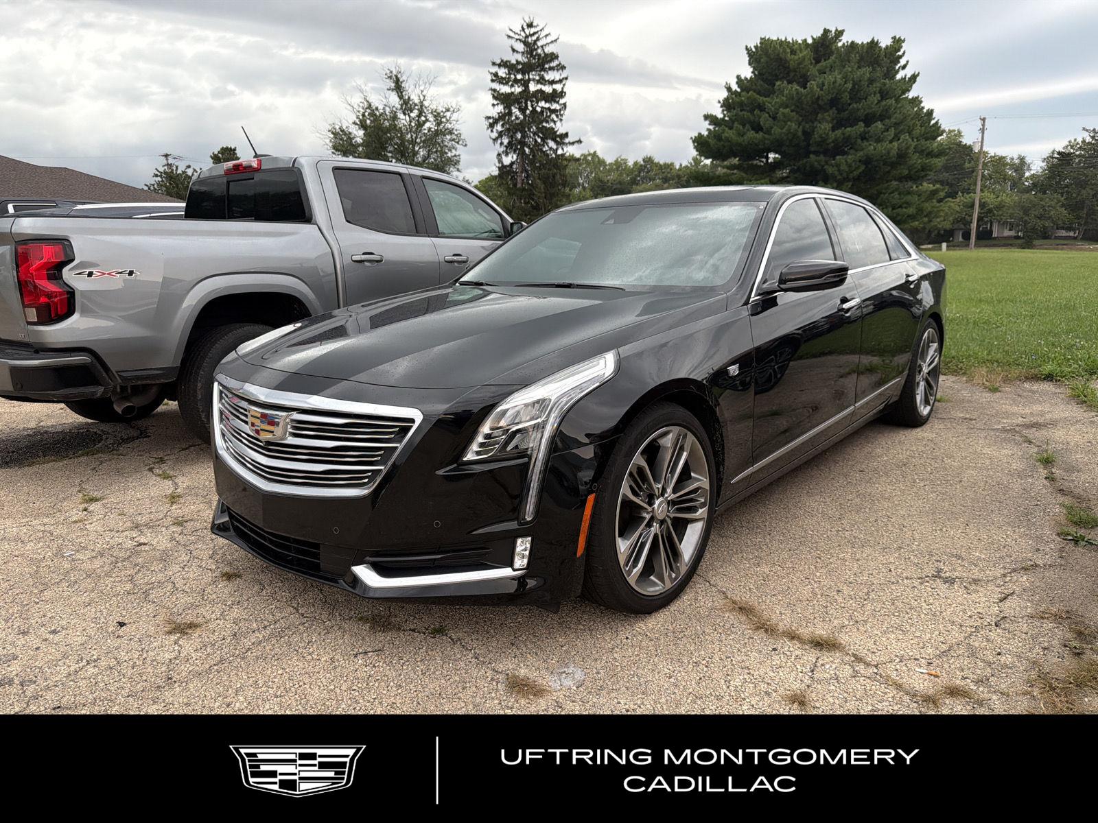 Stellar Black Metallic 2018 Cadillac CT6 Sedan All-Wheel Drive 8-Speed Automatic