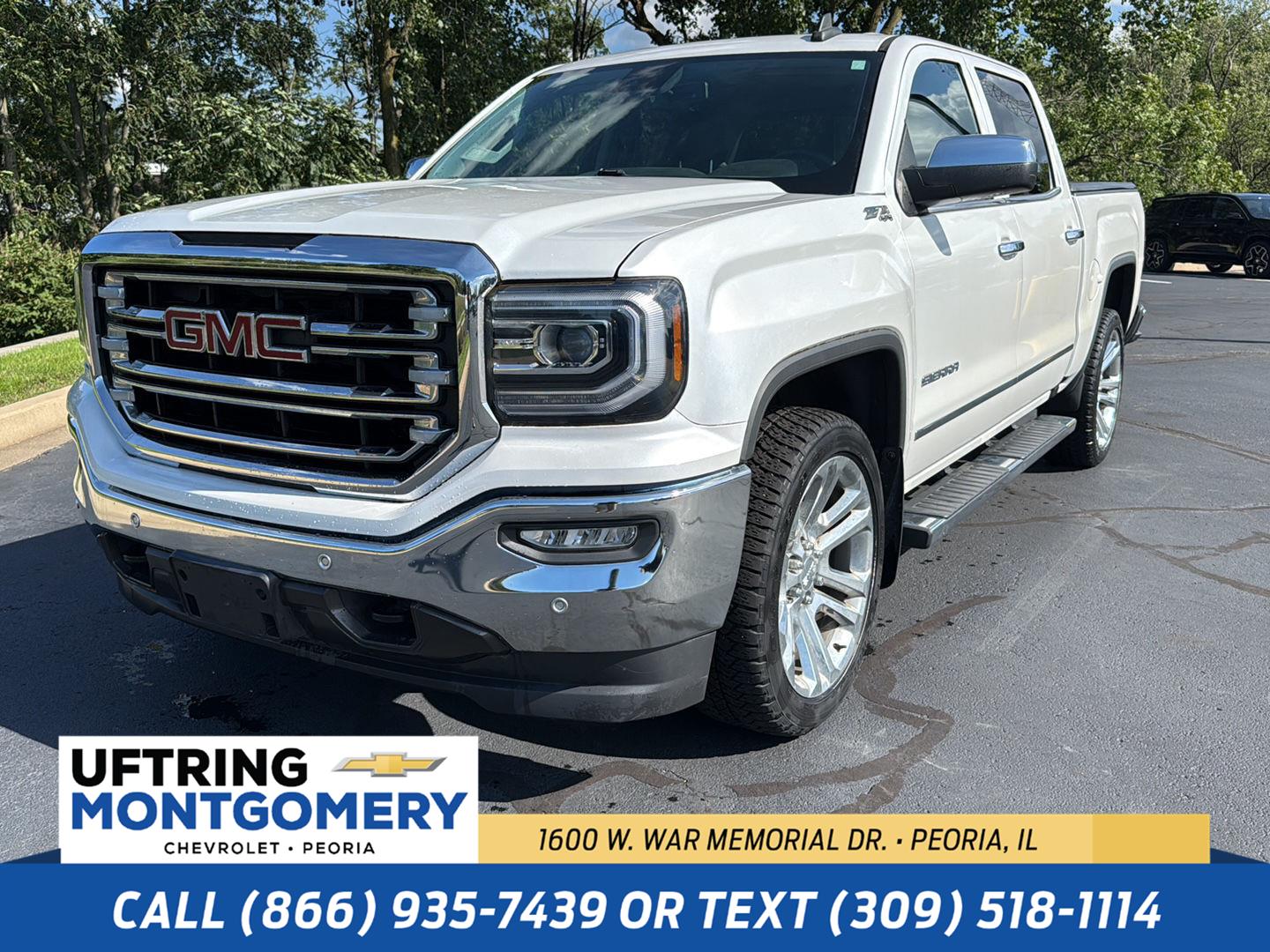 2018 GMC Sierra 1500 SLT Crew Cab 4WD
