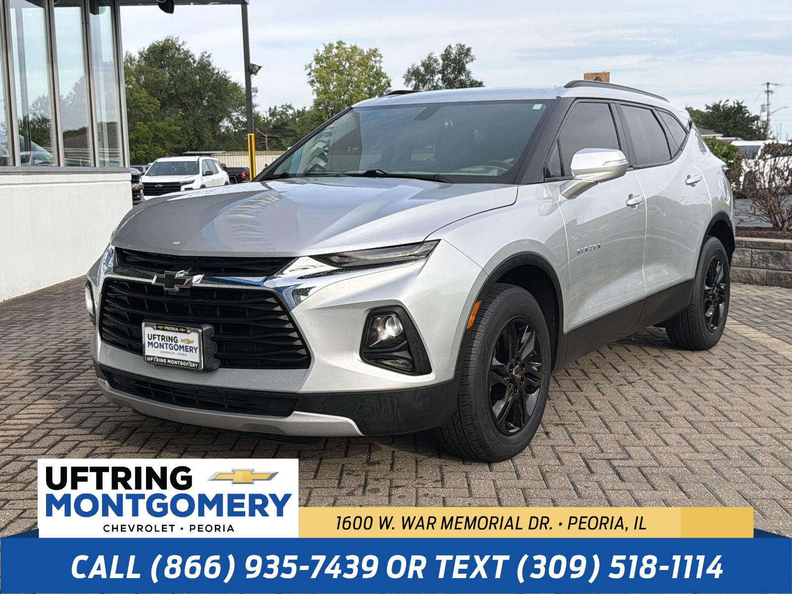 Silver Ice Metallic 2020 Chevrolet Blazer SUV / Crossover Front-Wheel Drive 9-Speed Automatic