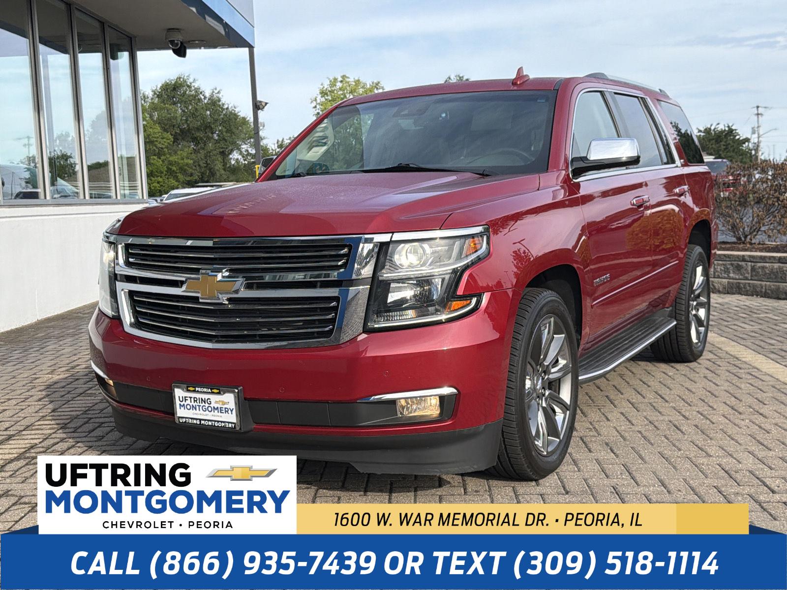 Crystal Red Tintcoat 2015 Chevrolet Tahoe SUV / Crossover Four-Wheel Drive 6-Speed Automatic