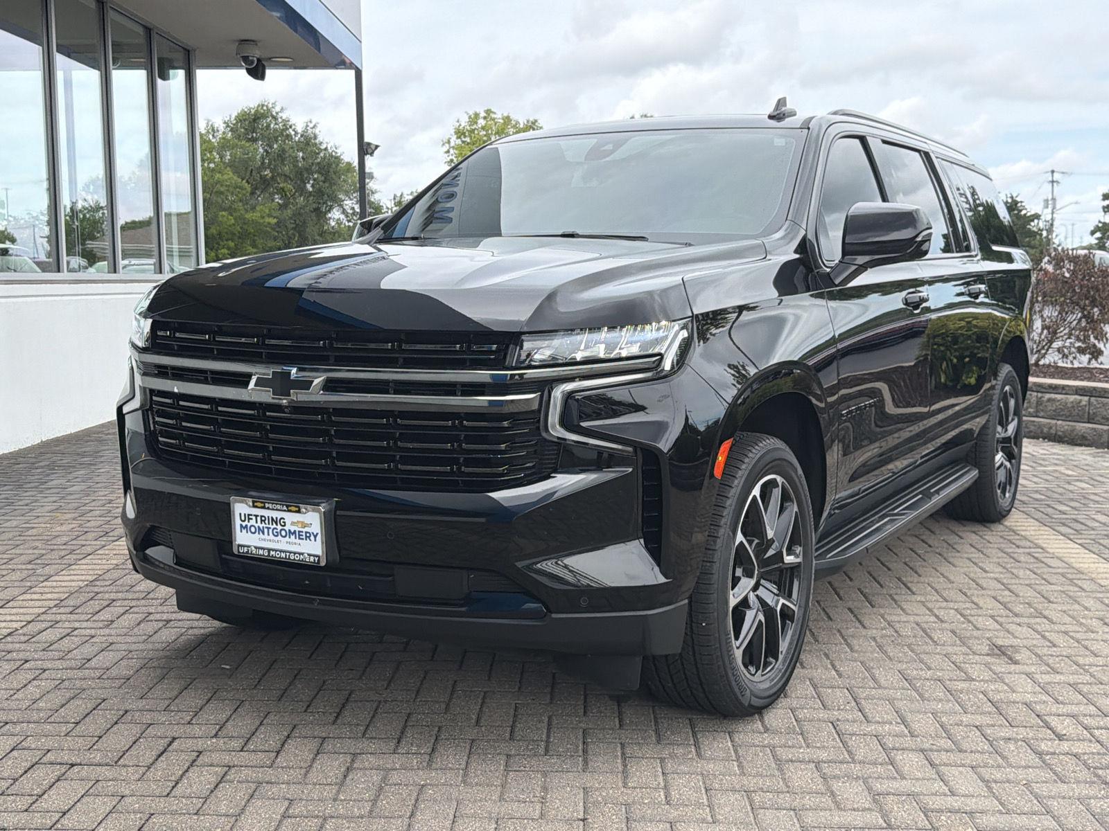 Black 2022 Chevrolet Suburban SUV / Crossover Four-Wheel Drive Automatic