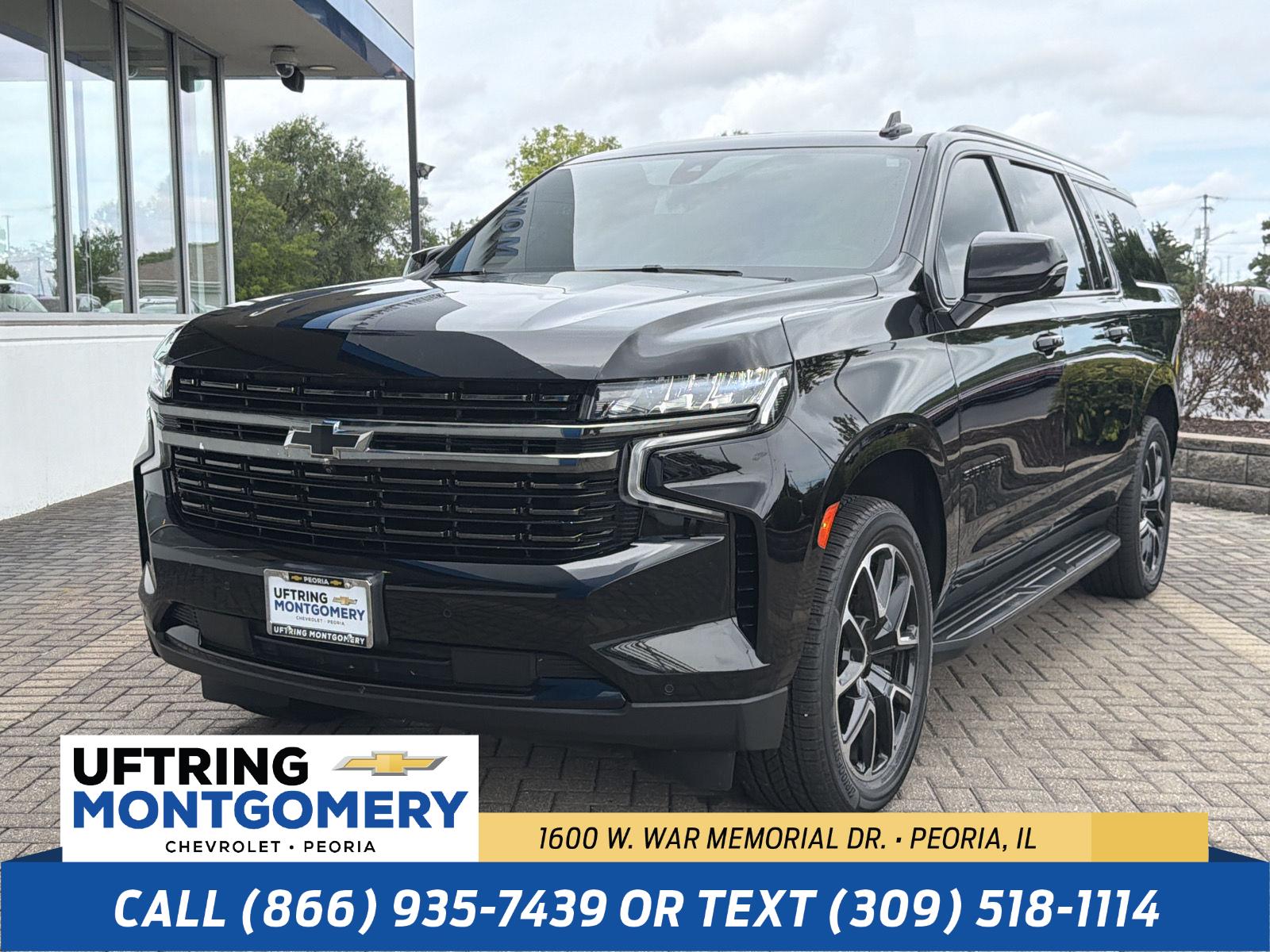 Black 2022 Chevrolet Suburban SUV / Crossover Four-Wheel Drive Automatic