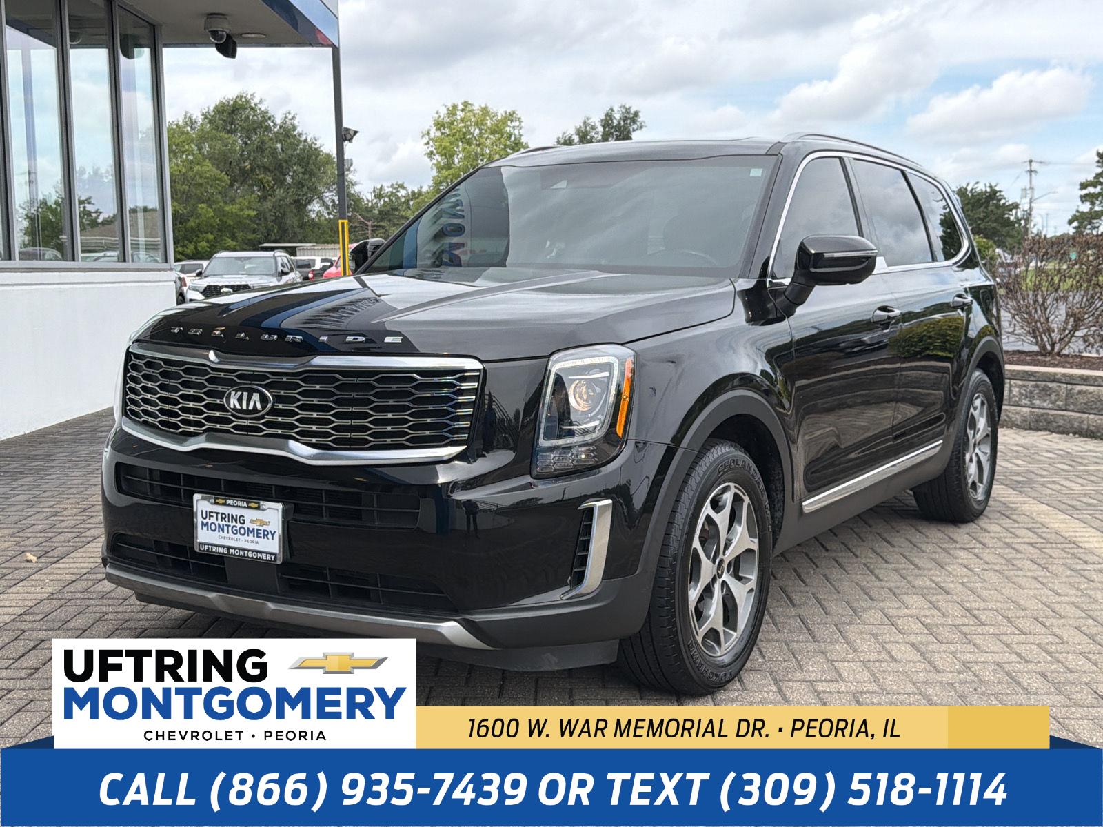 Ebony Black 2020 Kia Telluride SUV / Crossover All-Wheel Drive 8-Speed Automatic