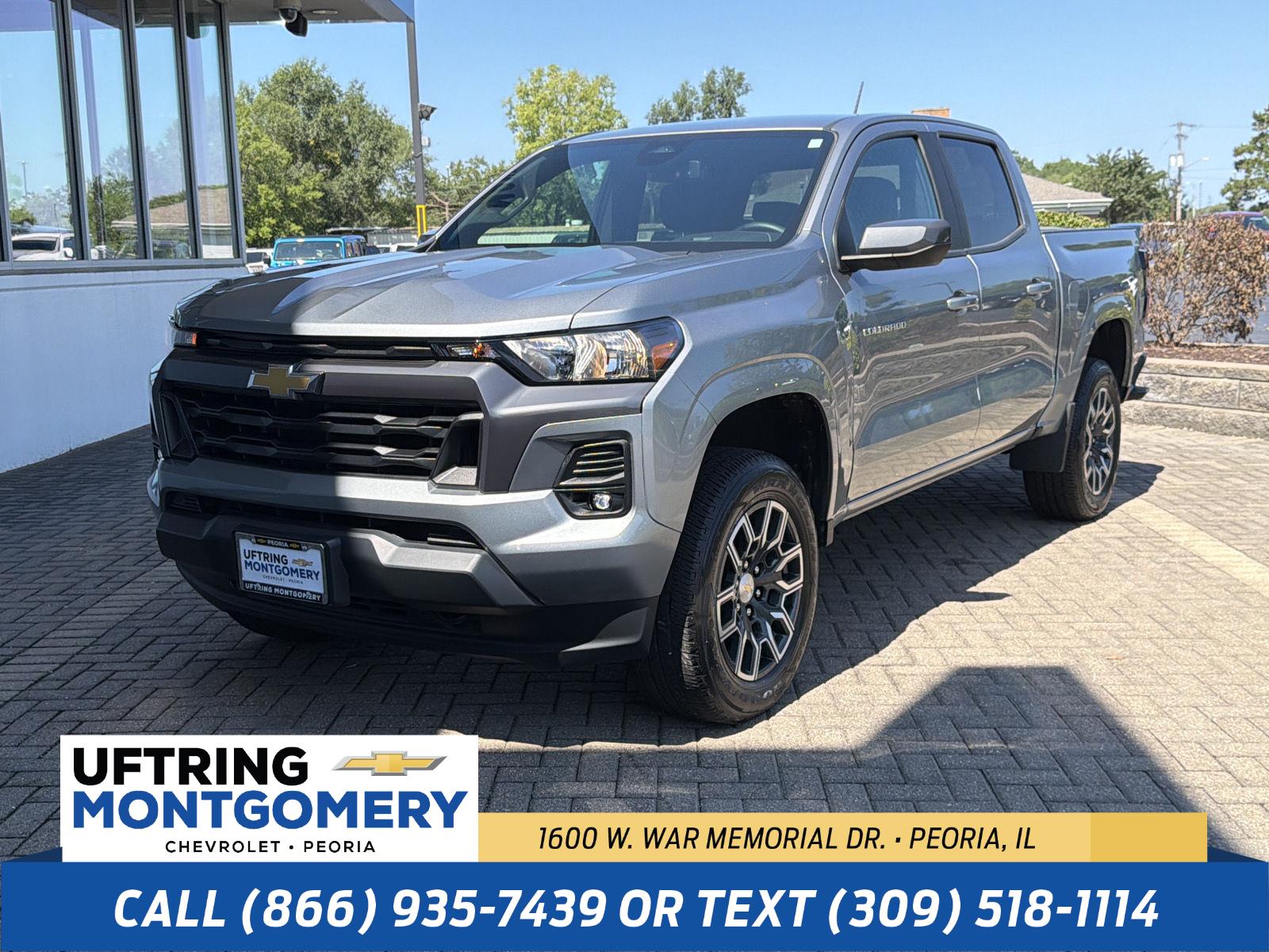 Sterling Gray Metallic 2023 Chevrolet Colorado Pickup Truck Four-Wheel Drive 8-Speed Automatic
