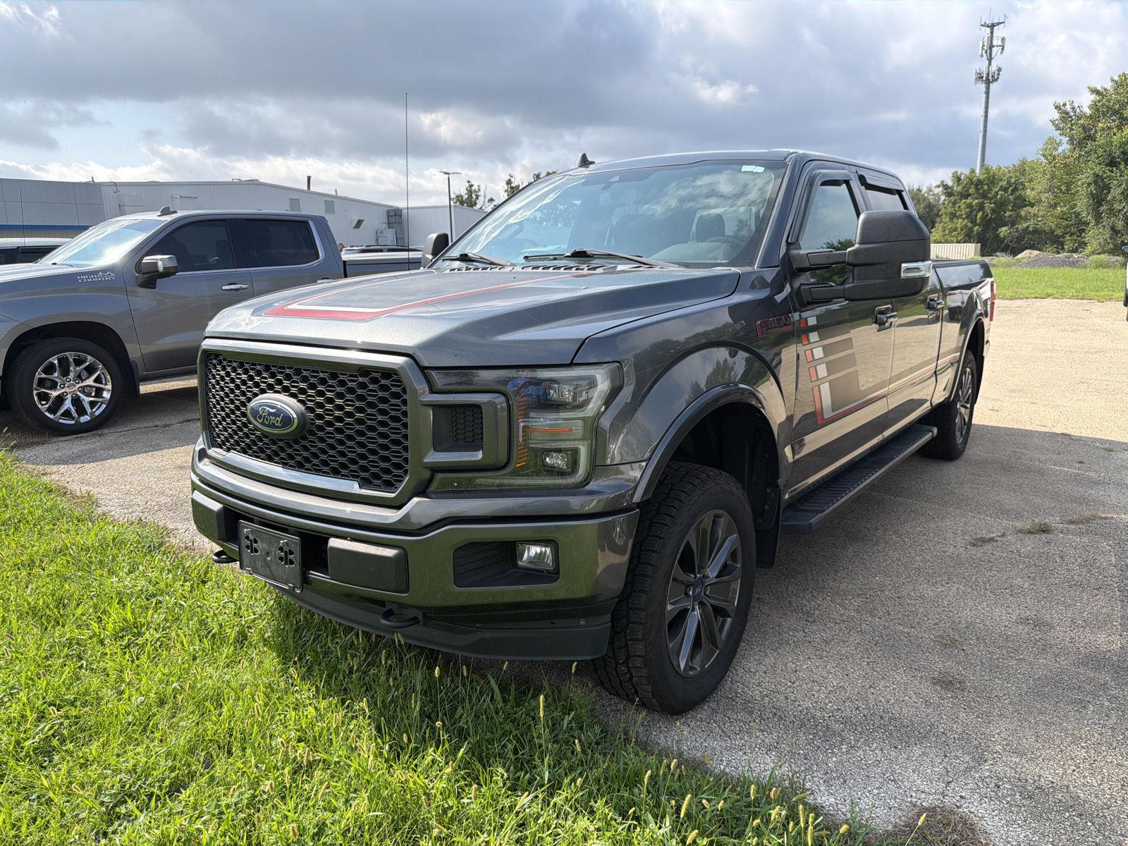 Gray (Magnetic) 2018 Ford F-150 Pickup Truck Four-Wheel Drive Automatic