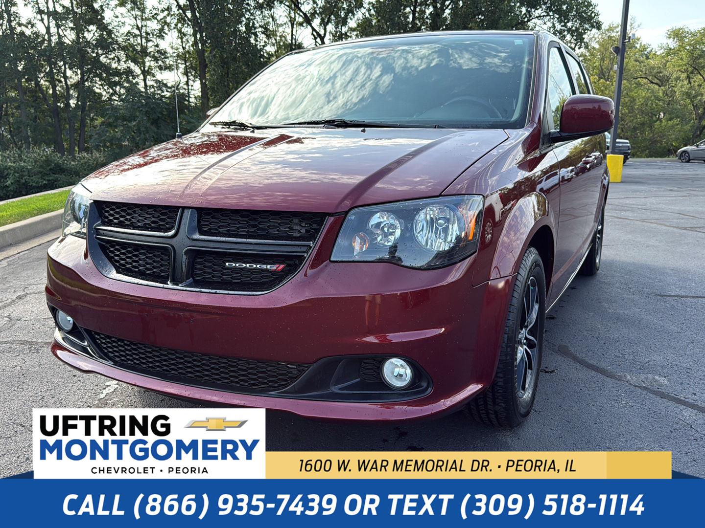 Octane Red Pearlcoat 2019 Dodge Grand Caravan Minivan Front-Wheel Drive 6-Speed Automatic