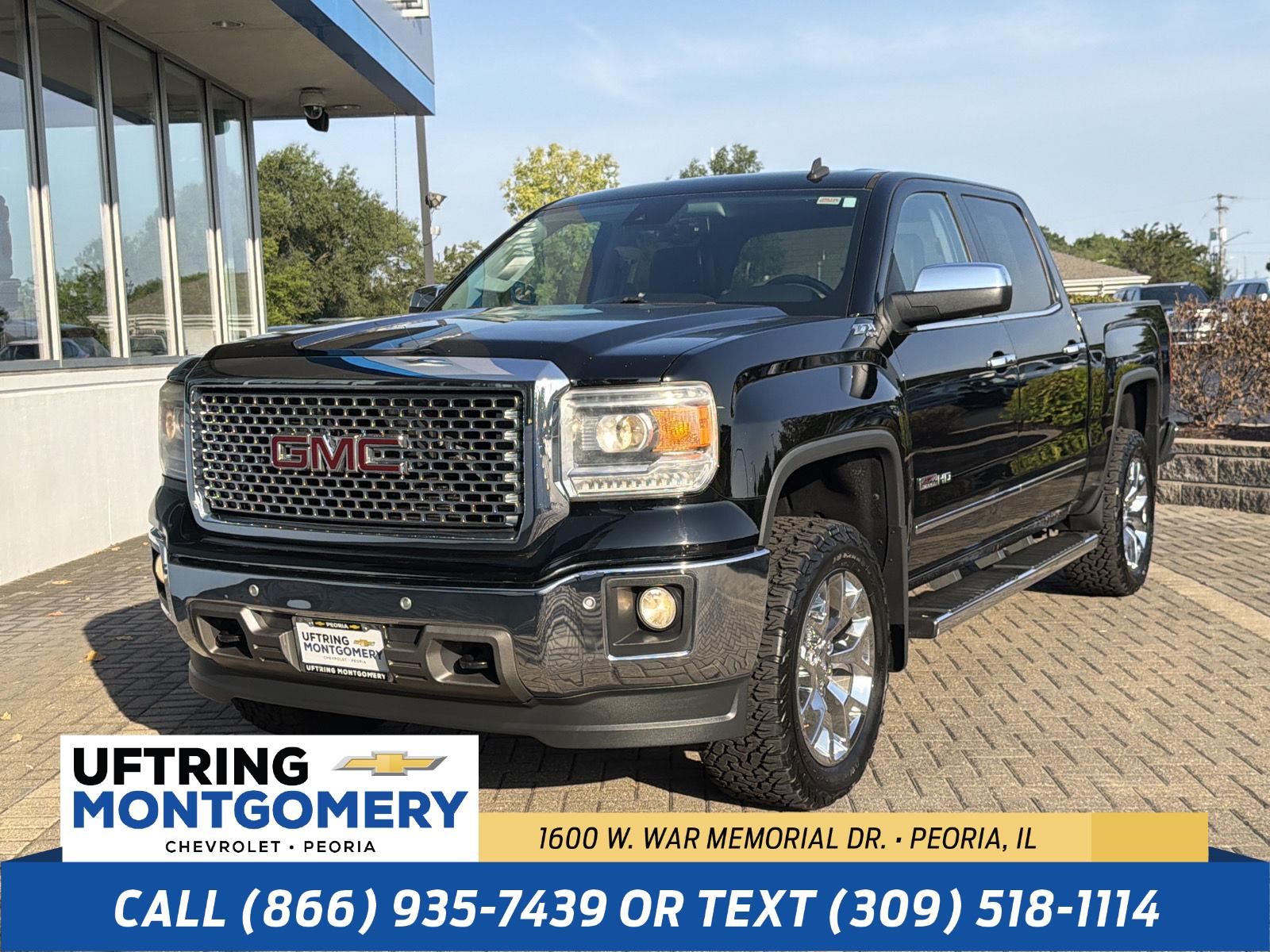 Onyx Black 2014 GMC Sierra 1500 Pickup Truck Four-Wheel Drive 6-Speed Automatic