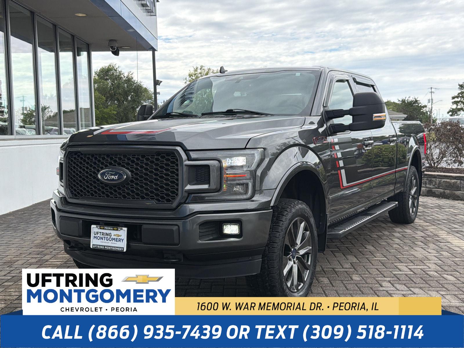 Gray (Magnetic) 2018 Ford F-150 Pickup Truck Four-Wheel Drive Automatic