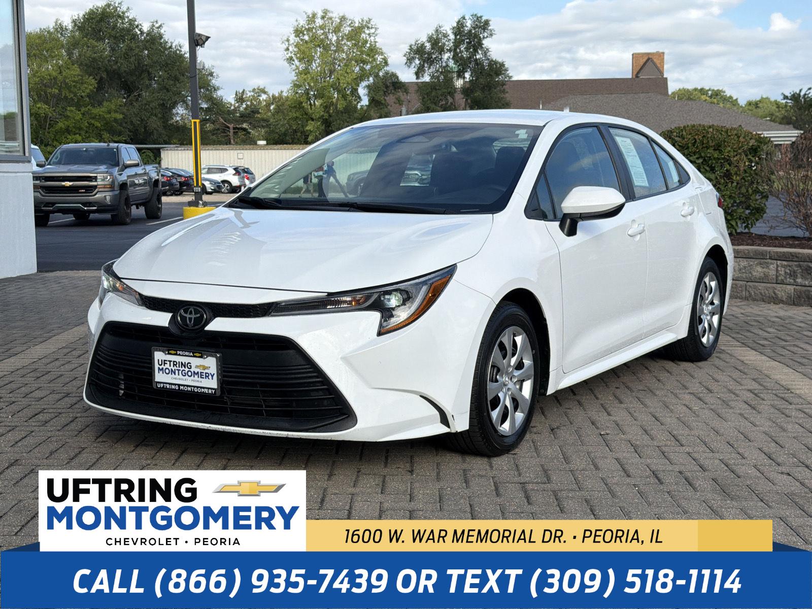 Ice Cap 2024 Toyota Corolla Sedan Front-Wheel Drive Continuously Variable Transmission