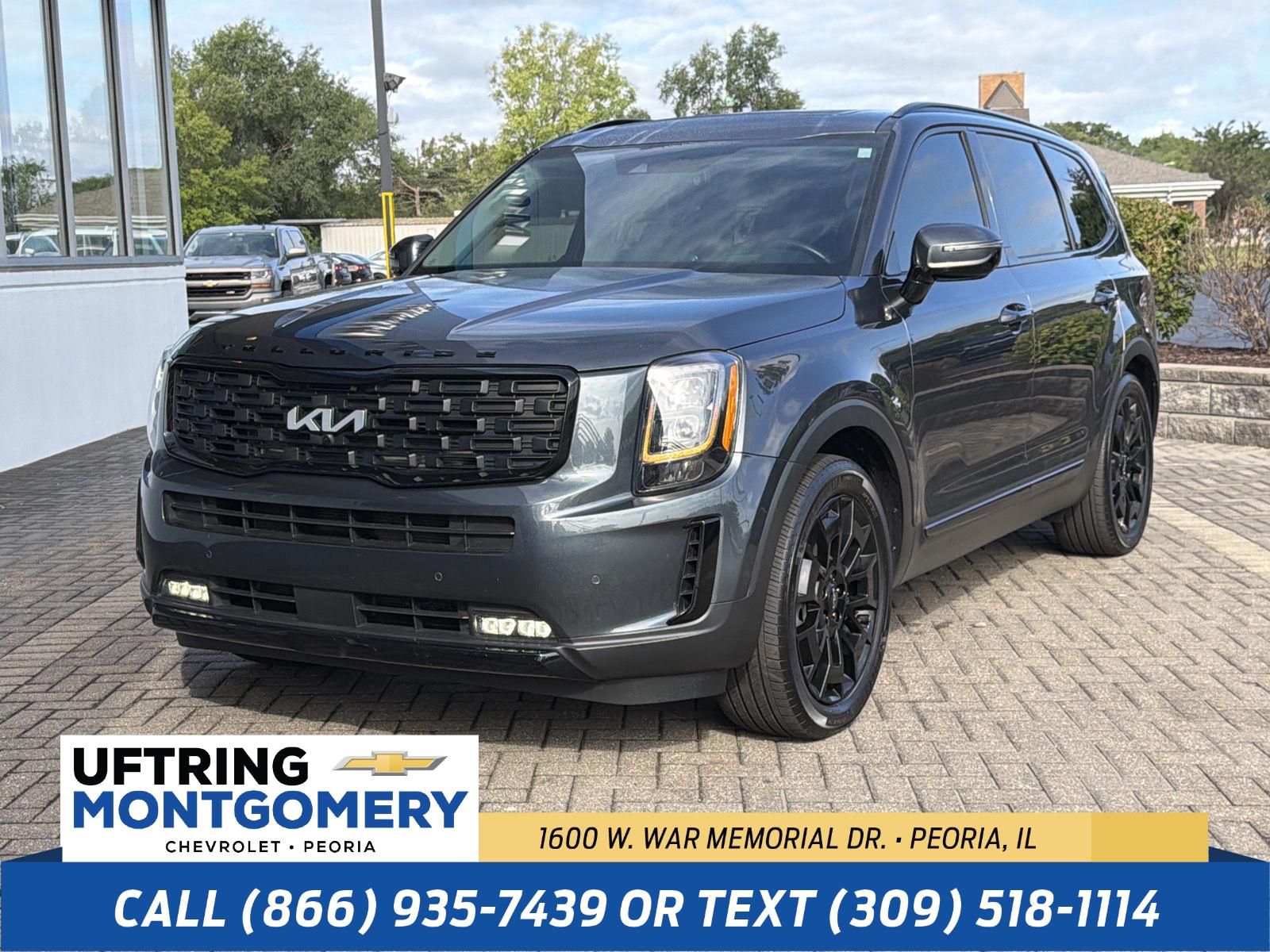 Gravity Gray 2022 Kia Telluride SUV / Crossover All-Wheel Drive Automatic