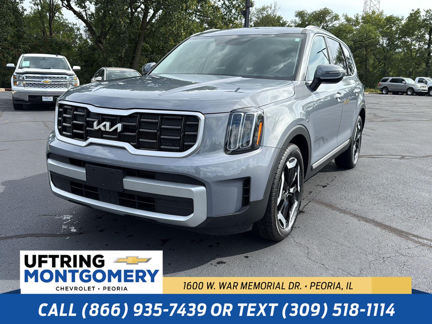 Everlasting Silver 2024 Kia Telluride SUV / Crossover All-Wheel Drive Automatic