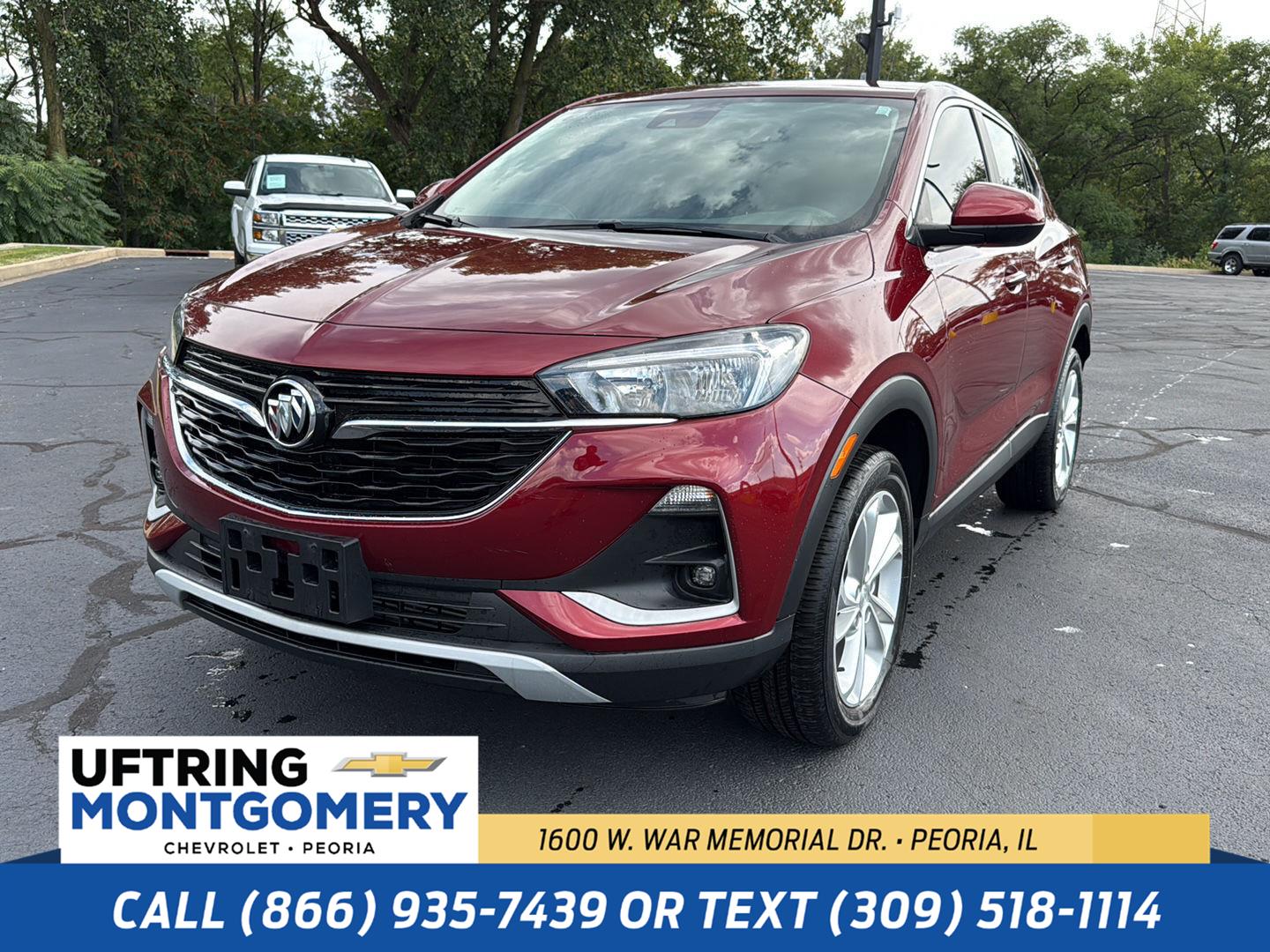 Cinnabar Metallic 2023 Buick Encore GX SUV / Crossover All-Wheel Drive 9-Speed Automatic