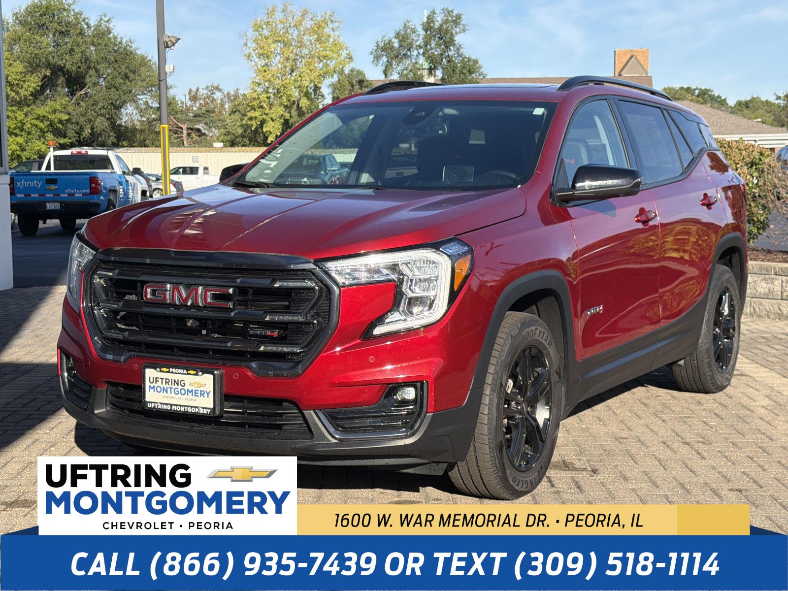 Volcanic Red Tintcoat 2024 GMC Terrain SUV / Crossover All-Wheel Drive 9-Speed Automatic Overdrive