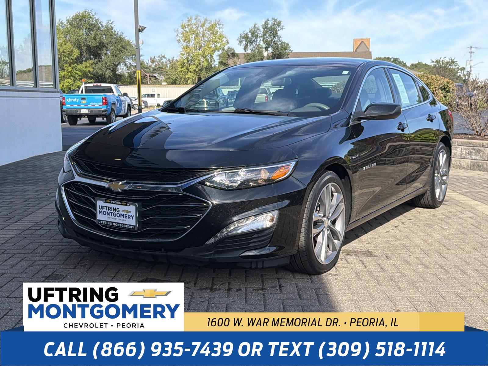 Mosaic Black Metallic 2025 Chevrolet Malibu Sedan Front-Wheel Drive Continuously Variable Transmission