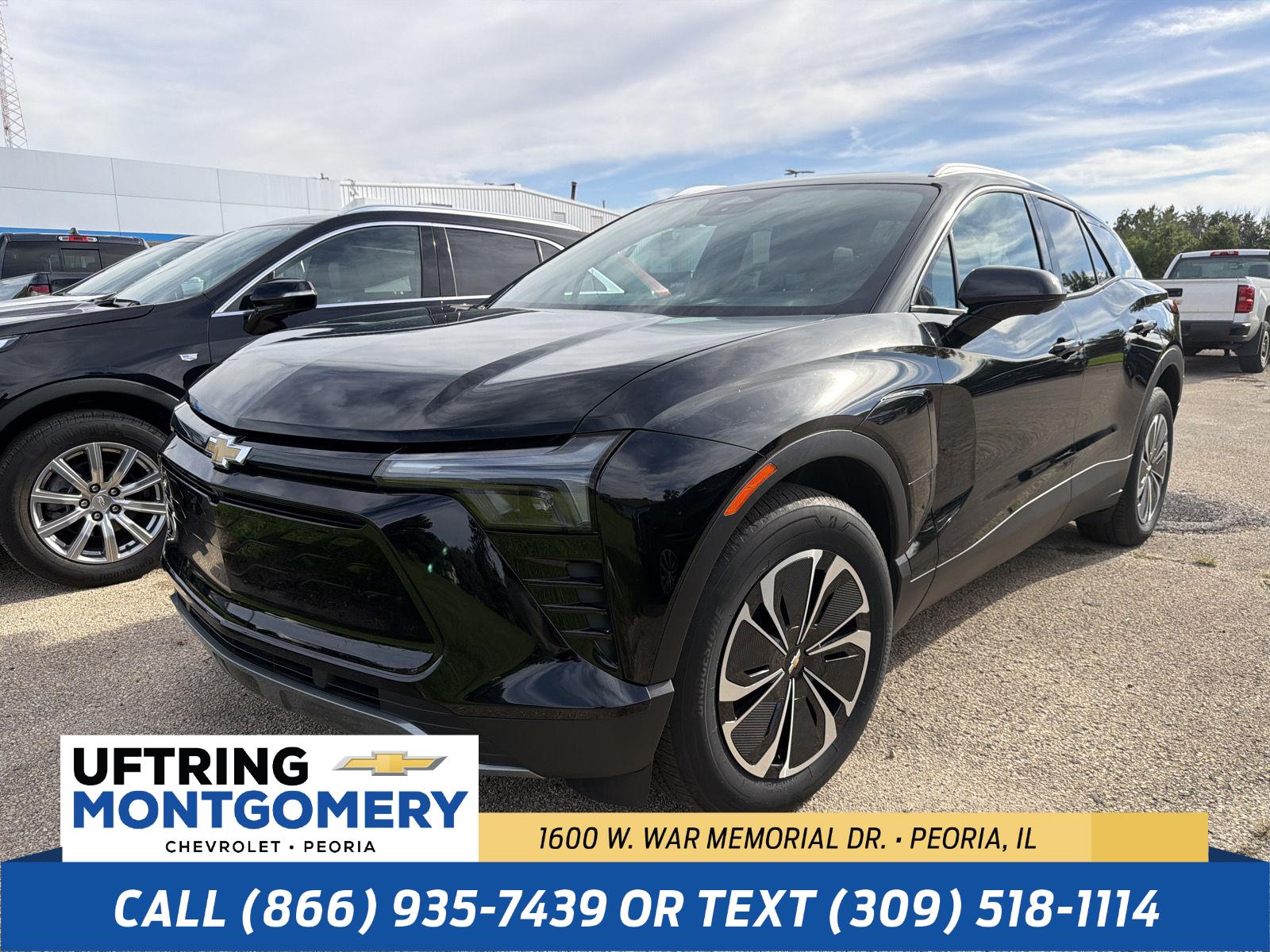 Black 2024 Chevrolet Blazer EV SUV / Crossover All-Wheel Drive Automatic