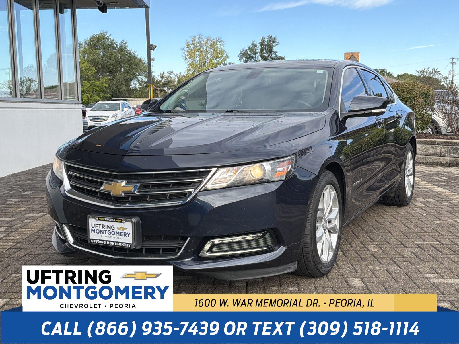 Blue Velvet Metallic 2019 Chevrolet Impala Sedan Front-Wheel Drive 6-Speed Automatic