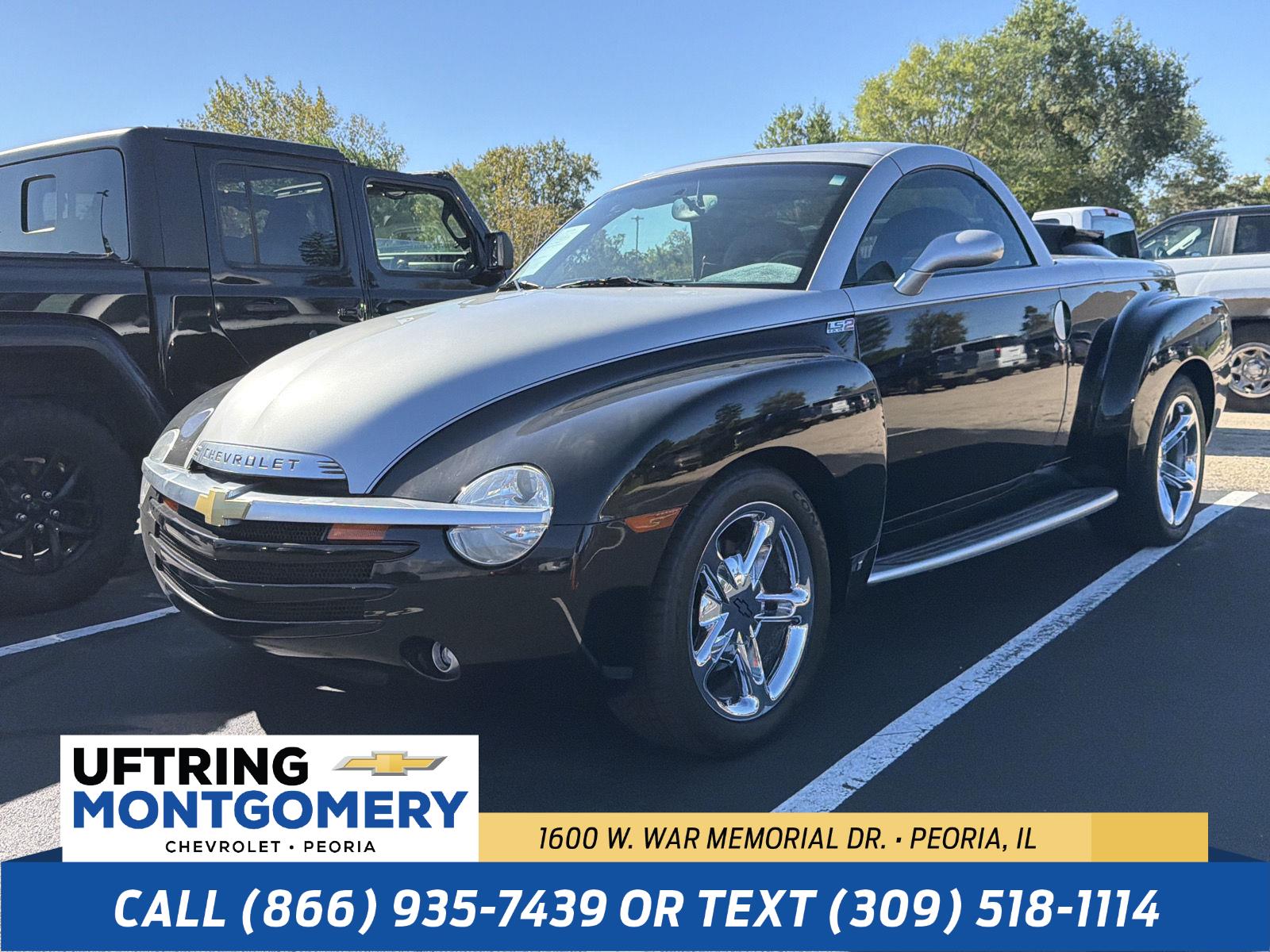 Ricochet Silver Metallic 2006 Chevrolet SSR Convertible Rear-Wheel Drive 4-Speed Automatic Overdrive