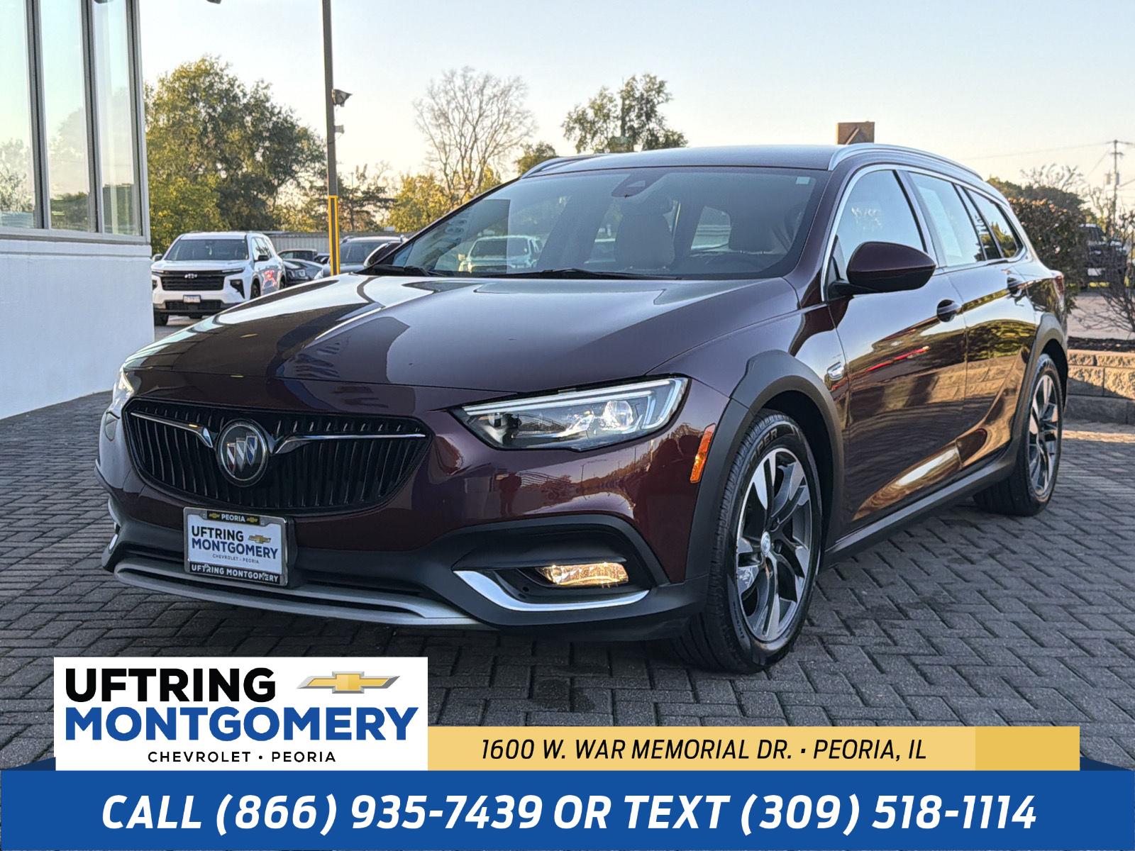 Rioja Red Metallic 2018 Buick Regal TourX Wagon All-Wheel Drive 8-Speed Automatic