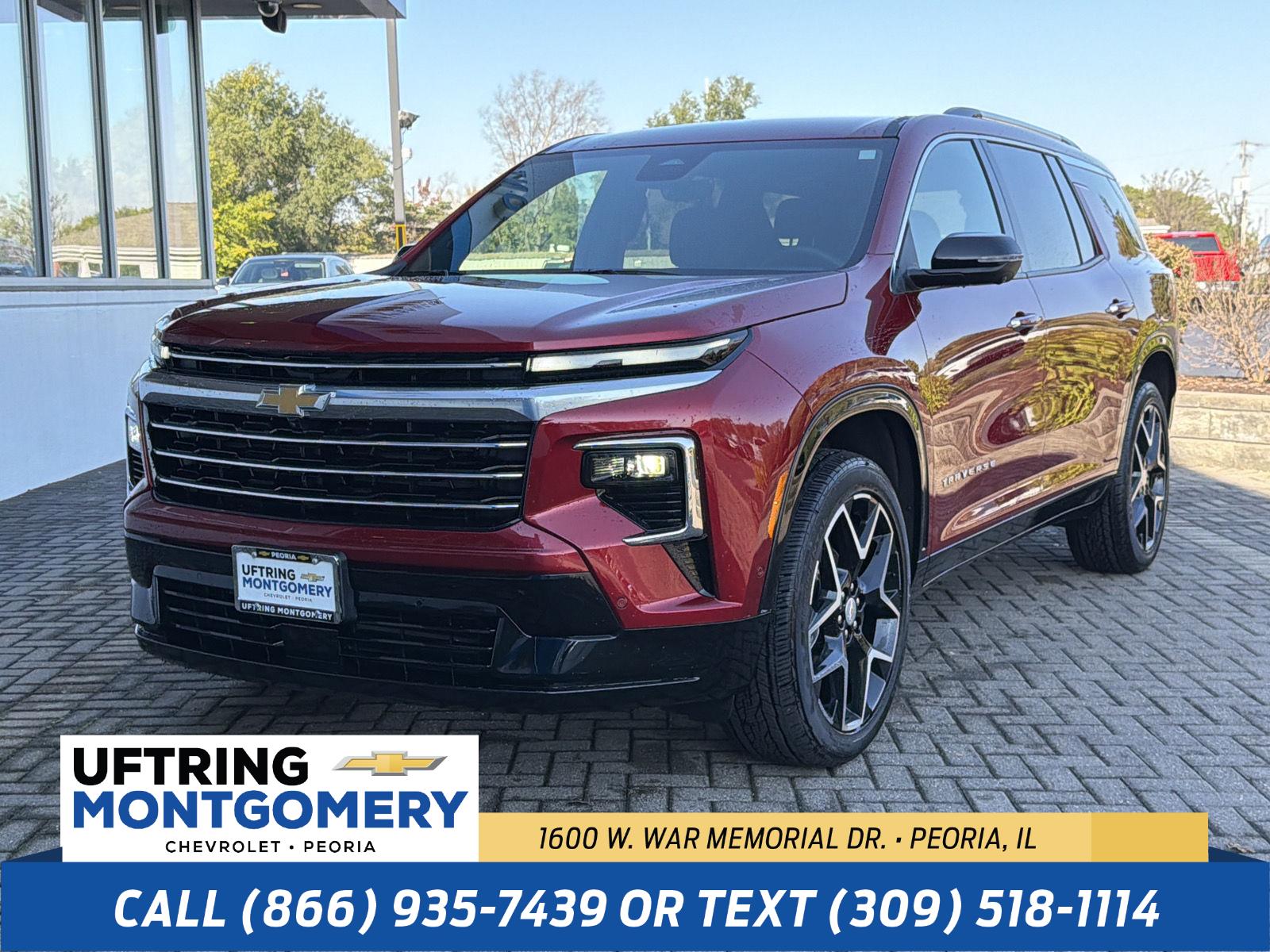 Radiant Red Tintcoat 2026 Chevrolet Traverse SUV / Crossover Four-Wheel Drive 8-Speed Automatic