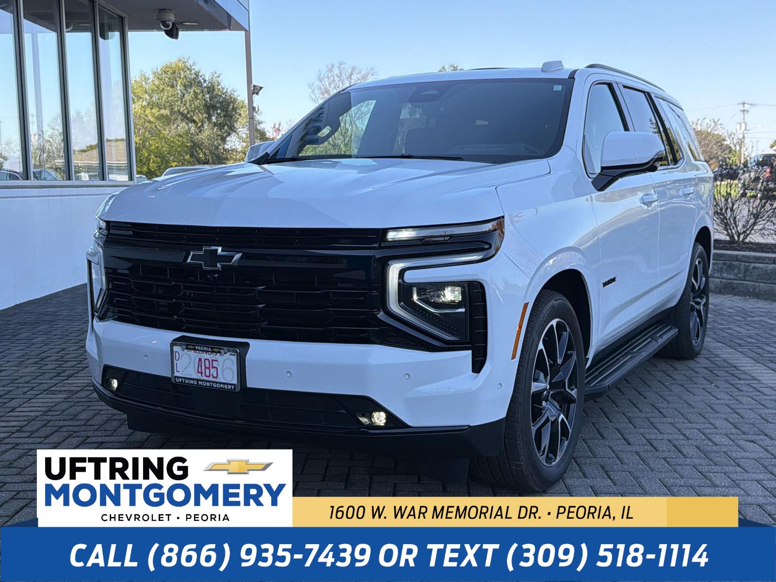 Summit White 2026 Chevrolet Tahoe SUV / Crossover Four-Wheel Drive Automatic