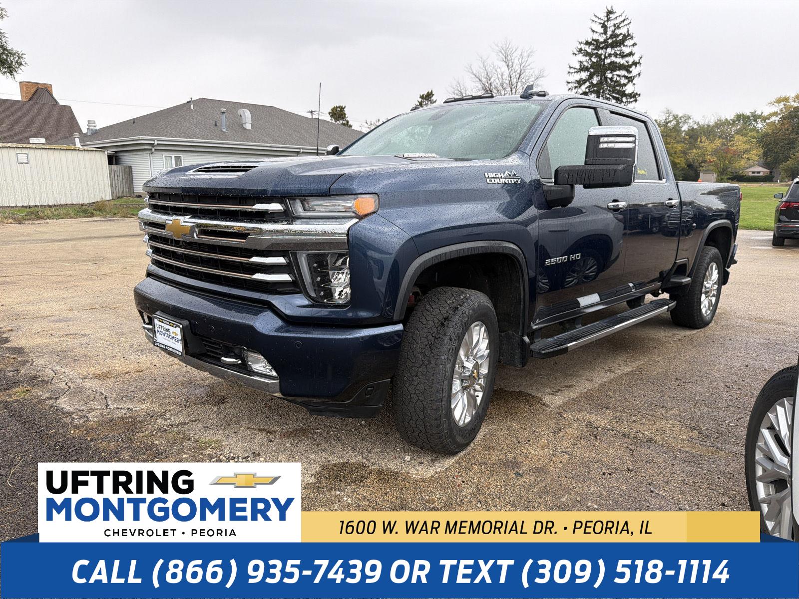 NORTHSKY BLUE METALLIC 2022 Chevrolet Silverado 2500HD Pickup Truck Four-Wheel Drive