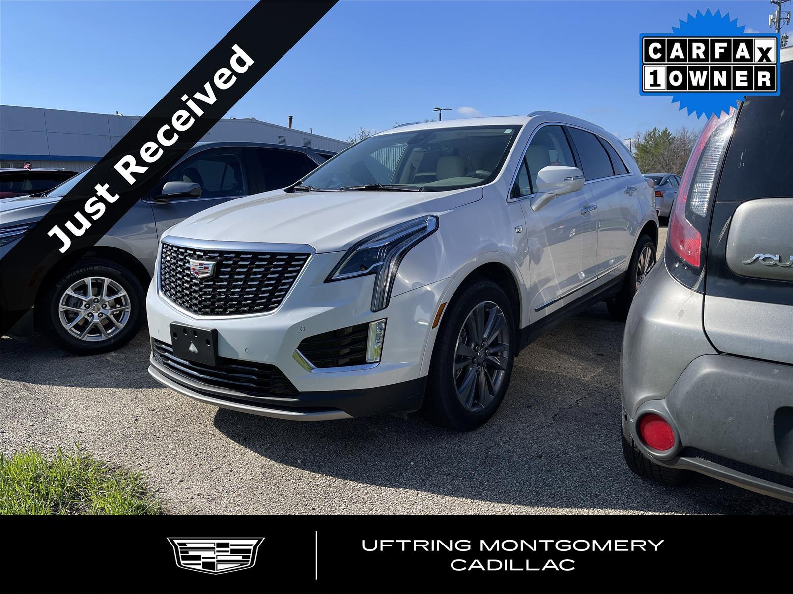 Crystal White Tricoat 2025 Cadillac XT5 Premium Luxury AWD SUV / Crossover Four-Wheel Drive 9-Speed Automatic