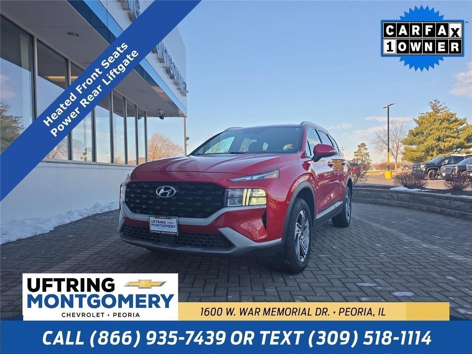 Calypso Red 2023 Hyundai Santa Fe SEL AWD SUV / Crossover All-Wheel Drive Automatic