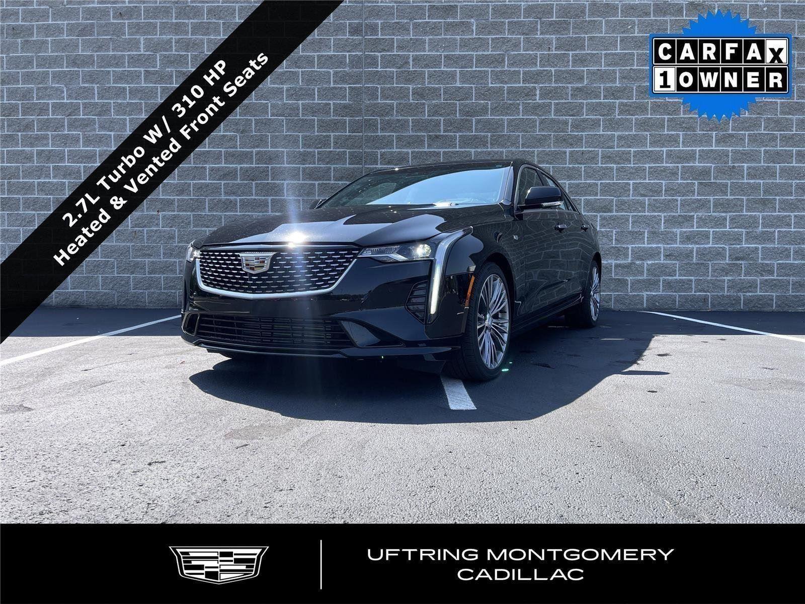 Black Raven 2024 Cadillac CT4 Premium Luxury AWD Sedan All-Wheel Drive Automatic