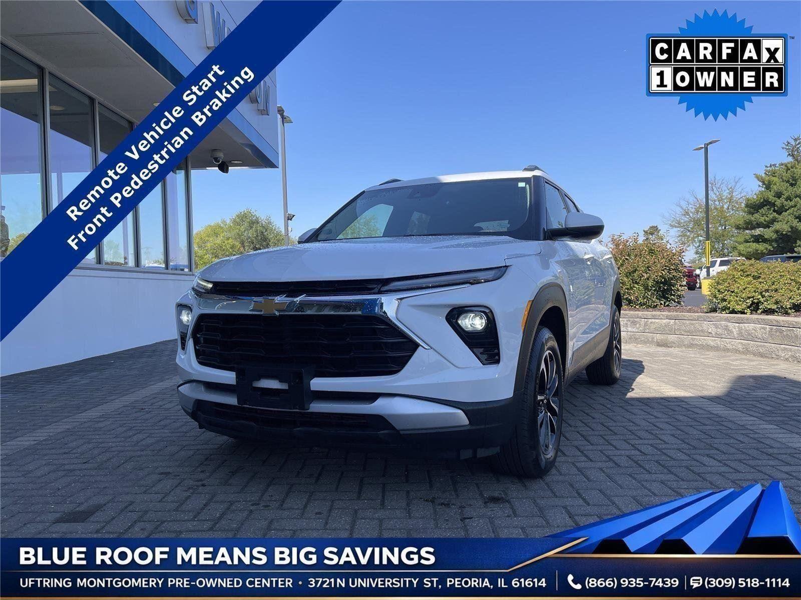 Summit White 2025 Chevrolet Trailblazer LT AWD SUV / Crossover Four-Wheel Drive 9-Speed Automatic