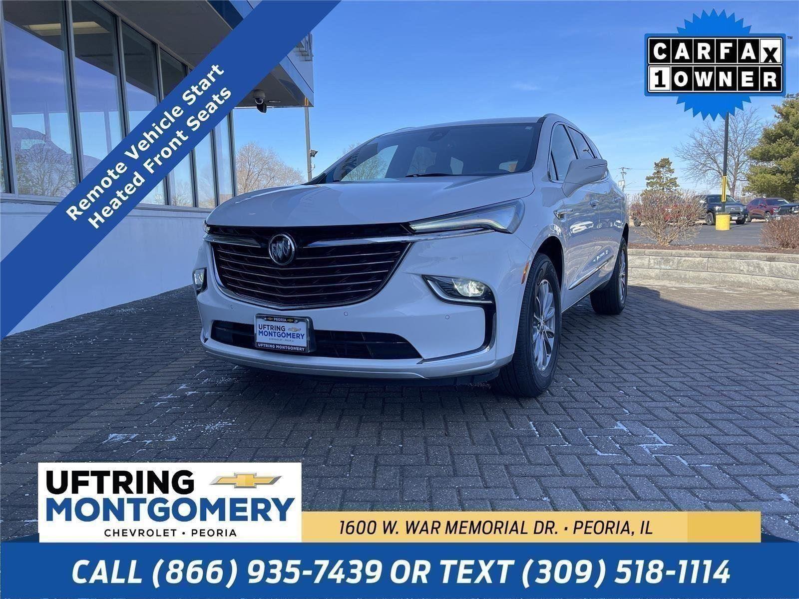 Summit White 2023 Buick Enclave Essence FWD SUV / Crossover Front-Wheel Drive 9-Speed Automatic