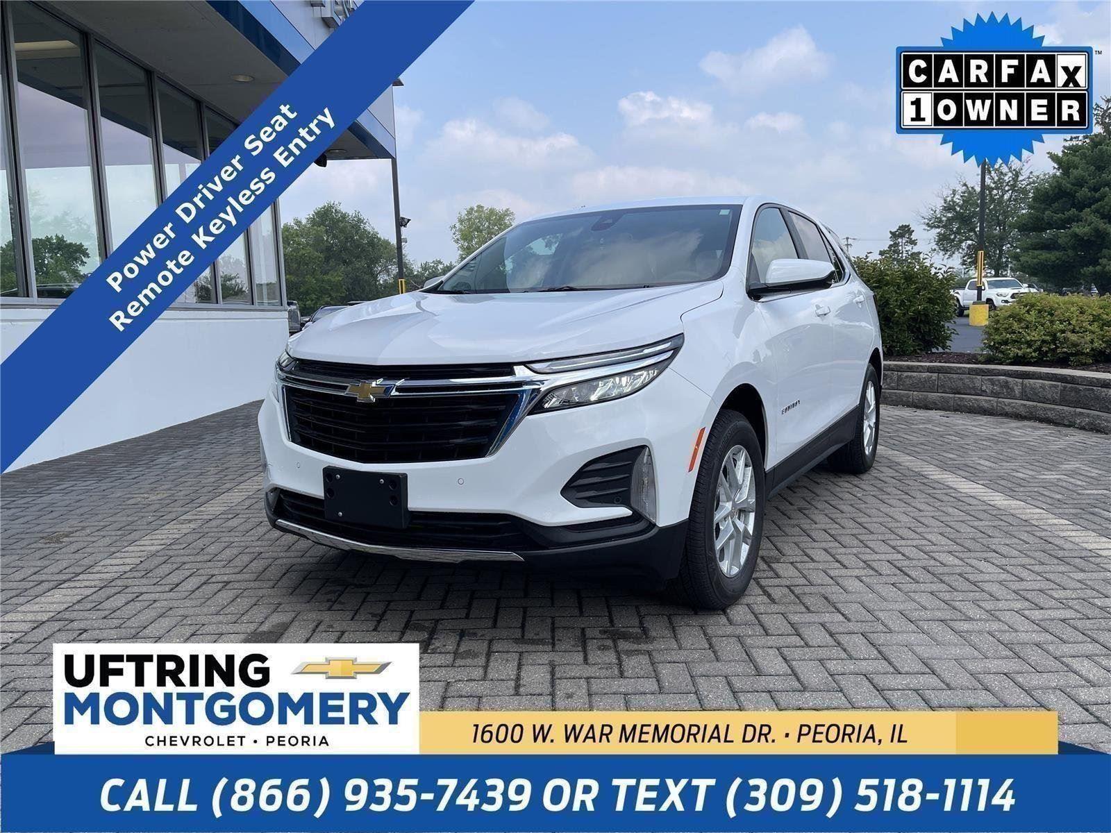 Summit White 2023 Chevrolet Equinox SUV / Crossover Four-Wheel Drive 6-Speed Automatic Overdrive