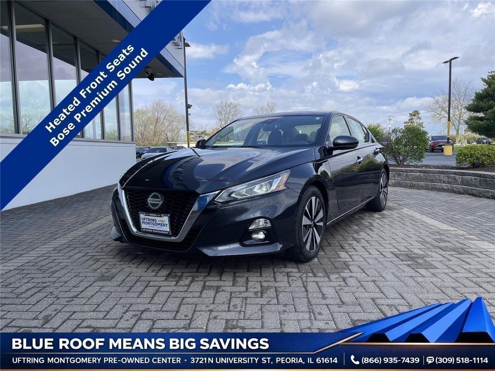 Storm Blue Metallic 2019 Nissan Altima 2.5 SL FWD Sedan Front-Wheel Drive Continuously Variable Transmission